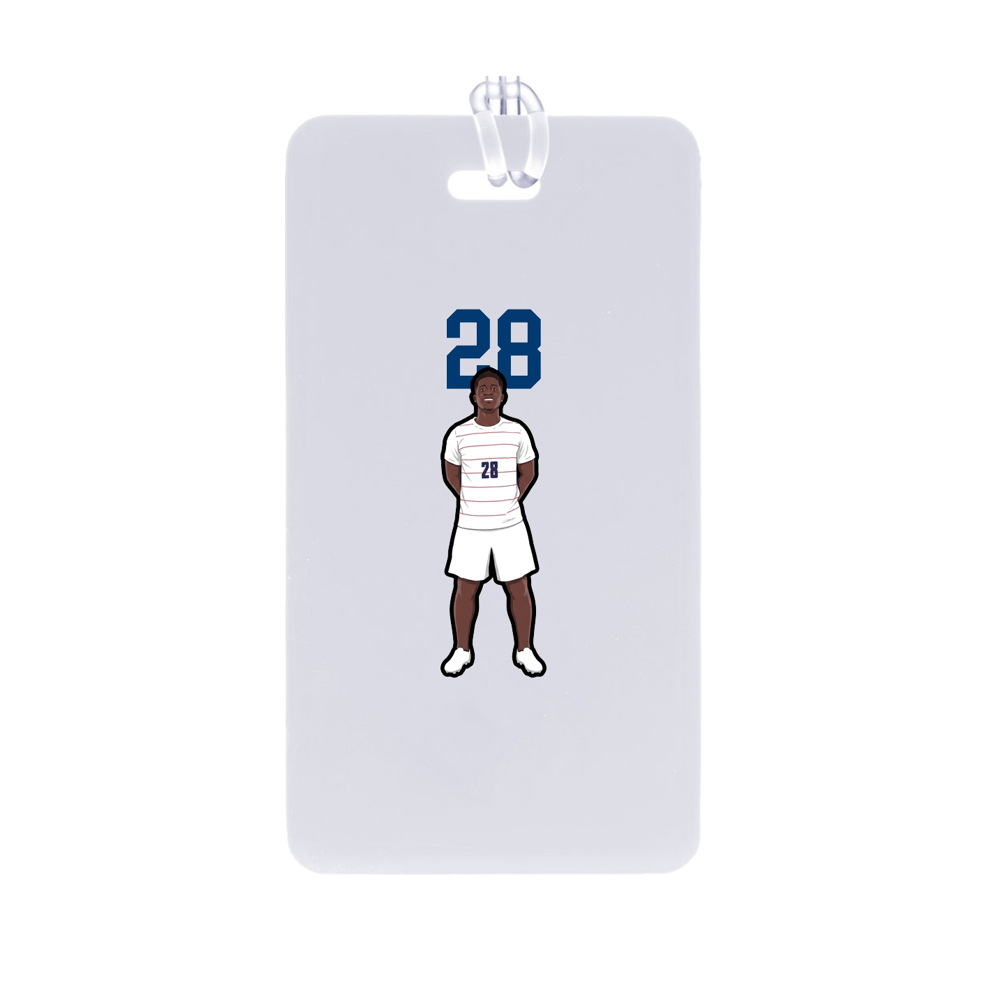 Bag Tag — Number Top in Classic