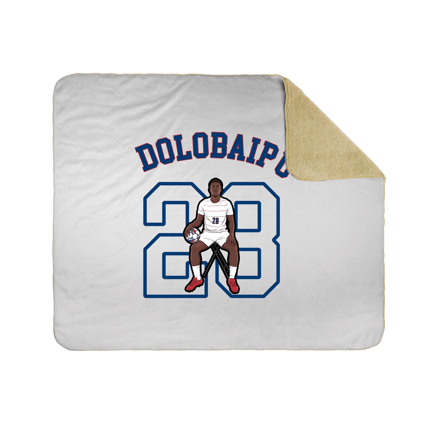 Throw Blanket — Shirsey Arch in White