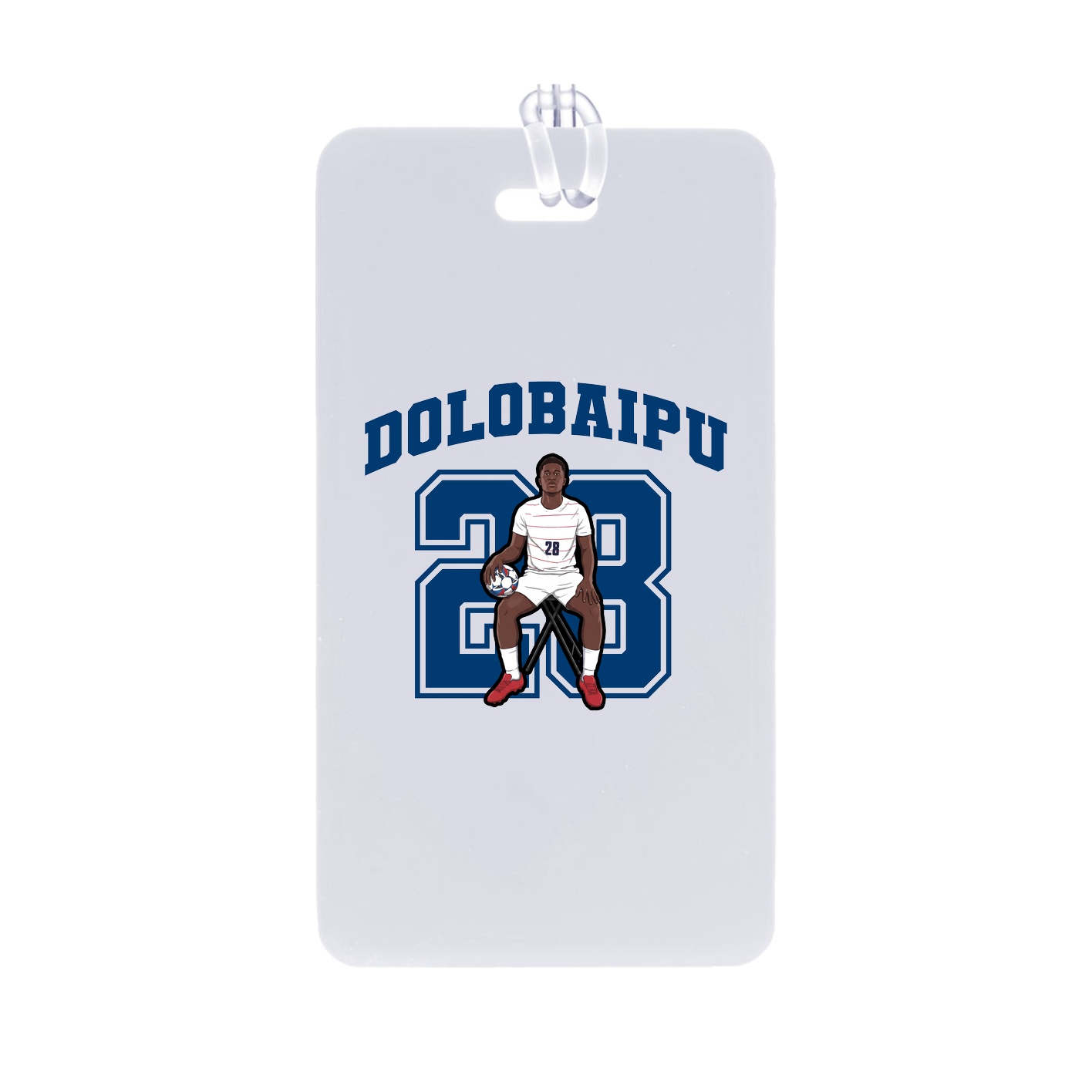 Bag Tag — Number in Classic