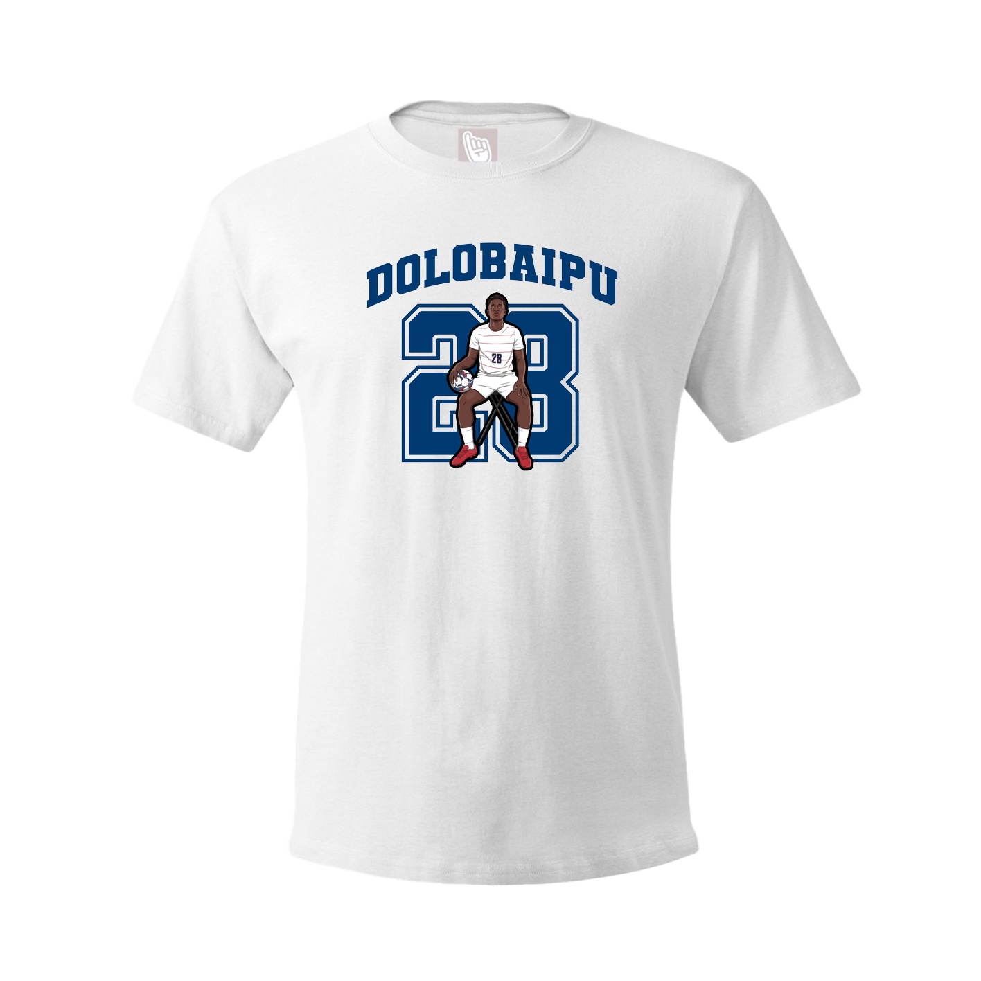 Tee — Number in White