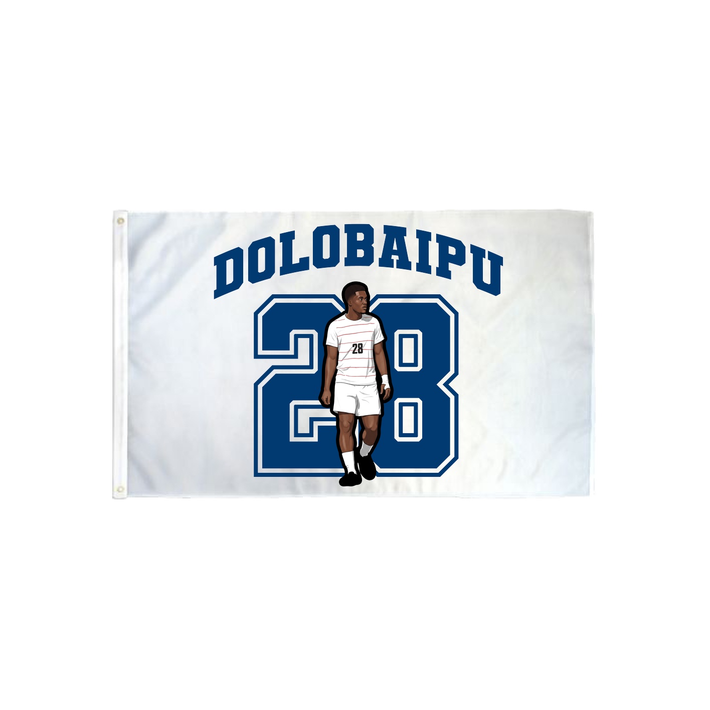 3x5 Flag — Number in Classic