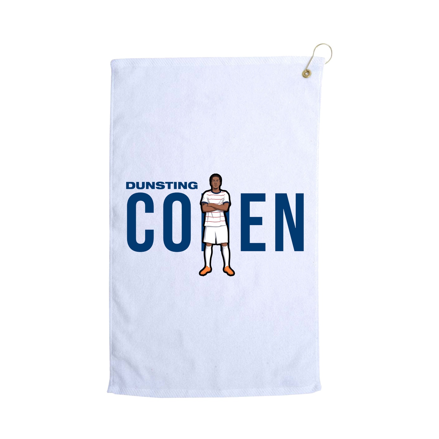 Golf Towel — Player Name in White