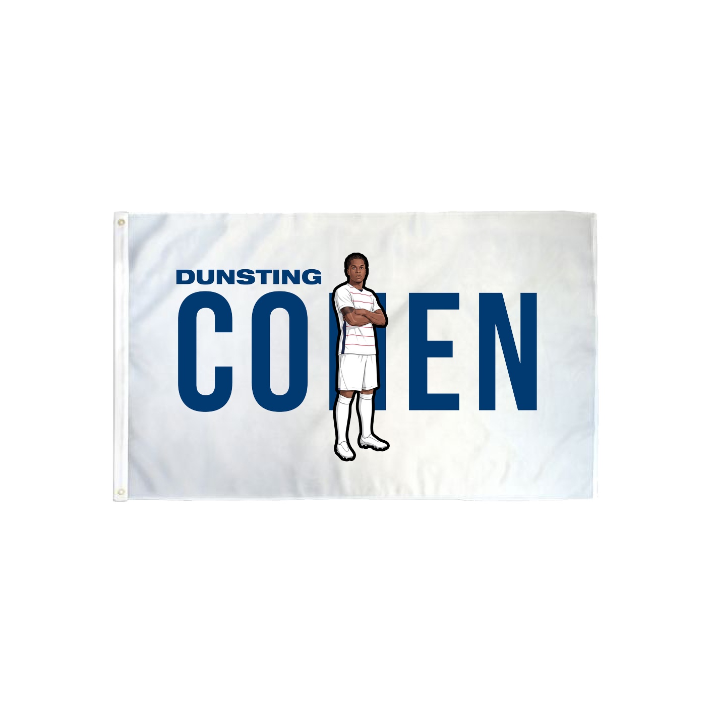 3x5 Flag — Player Name in Classic