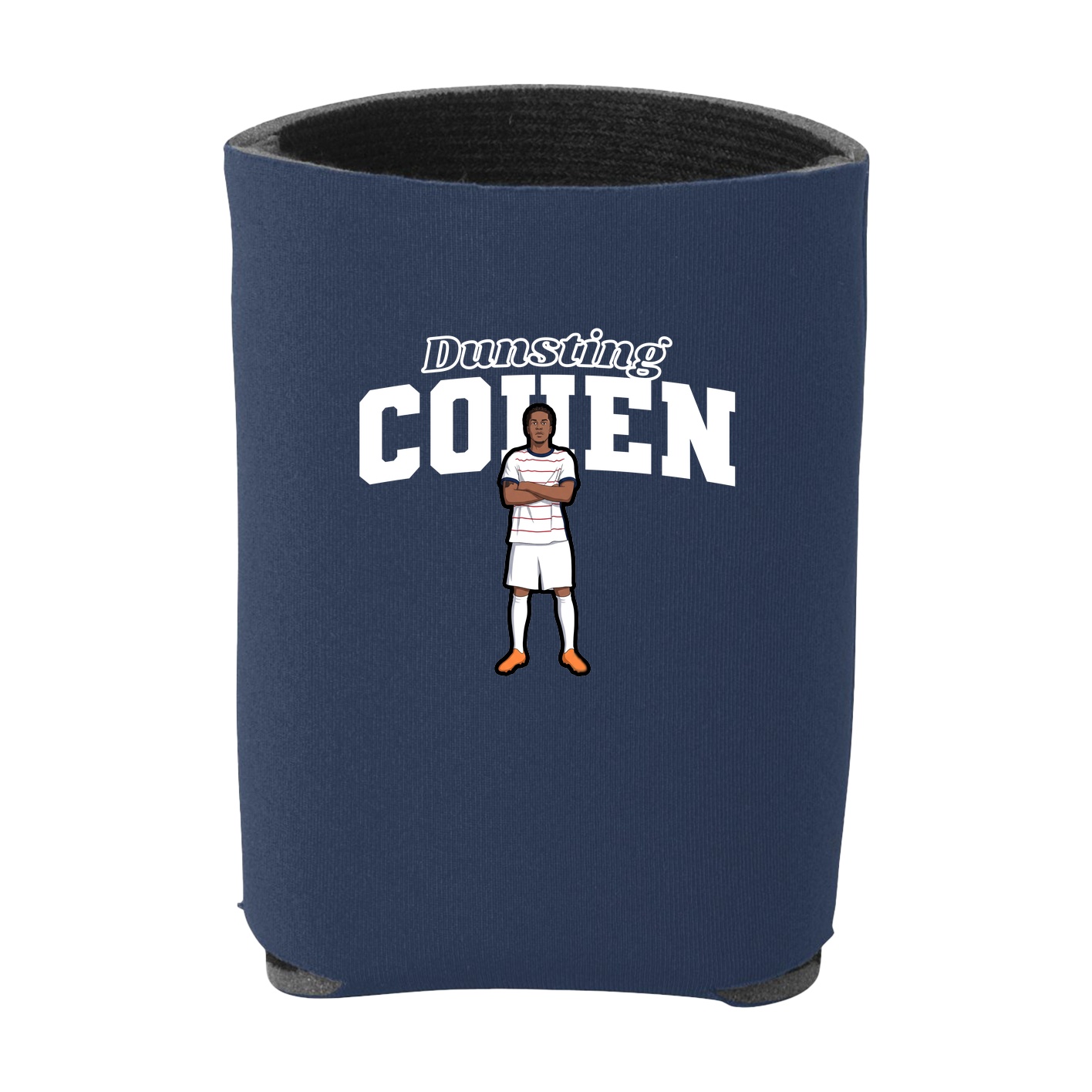 Can Holder — Name Arch in Navy