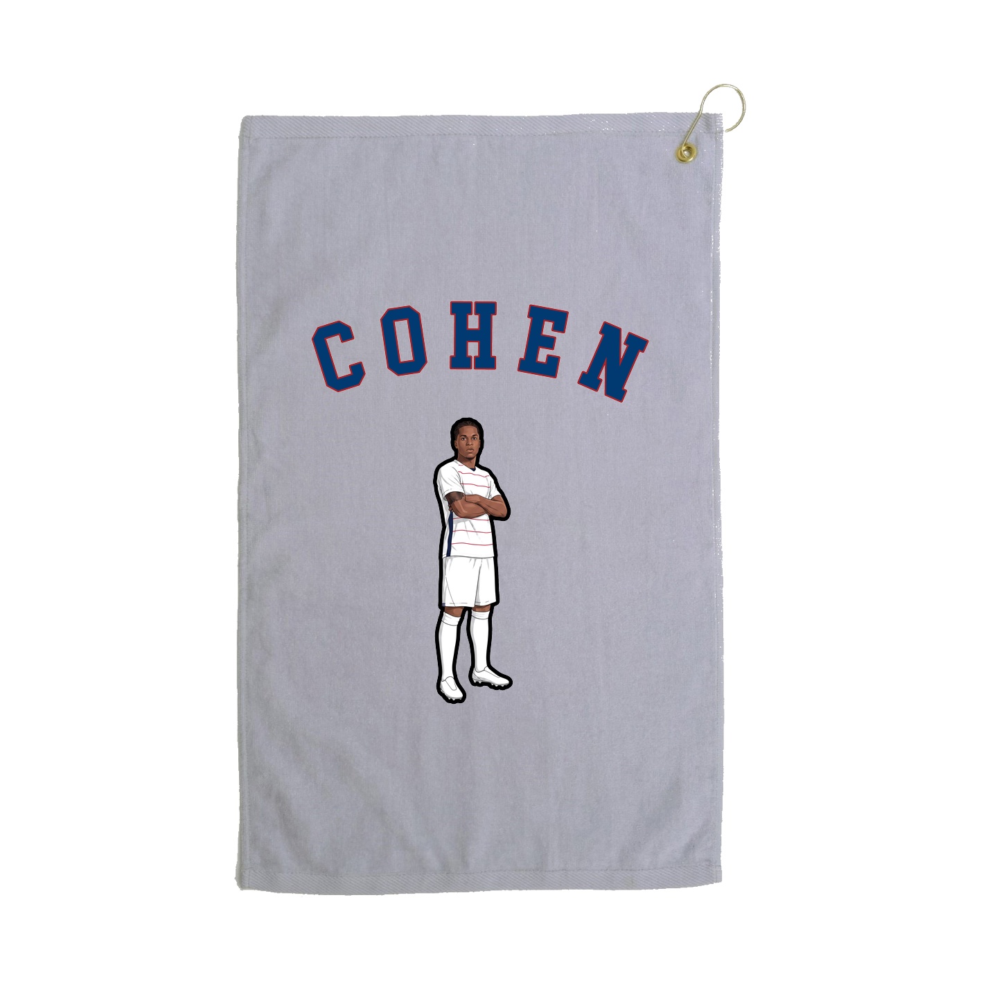 Golf Towel — Shirsey Arch in Grey