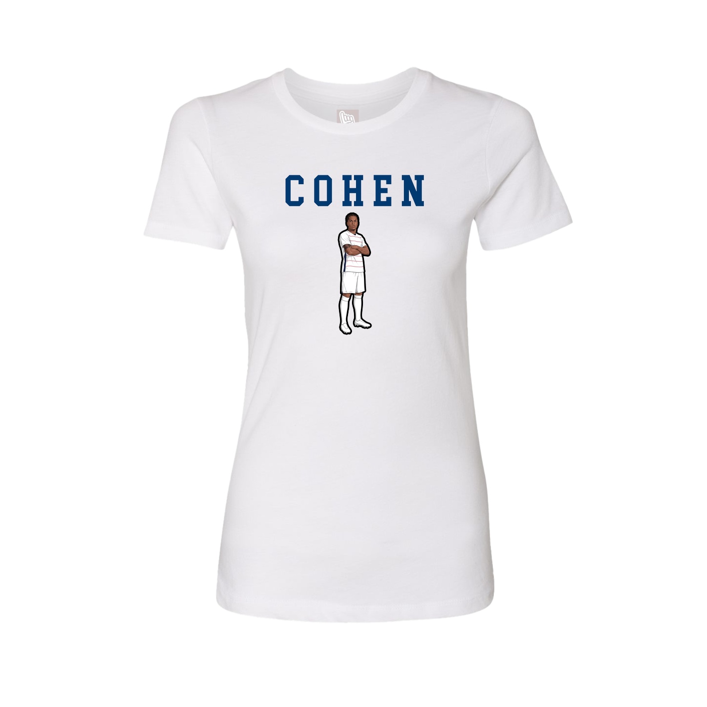 Fitted Women's Tee — Shirsey in White