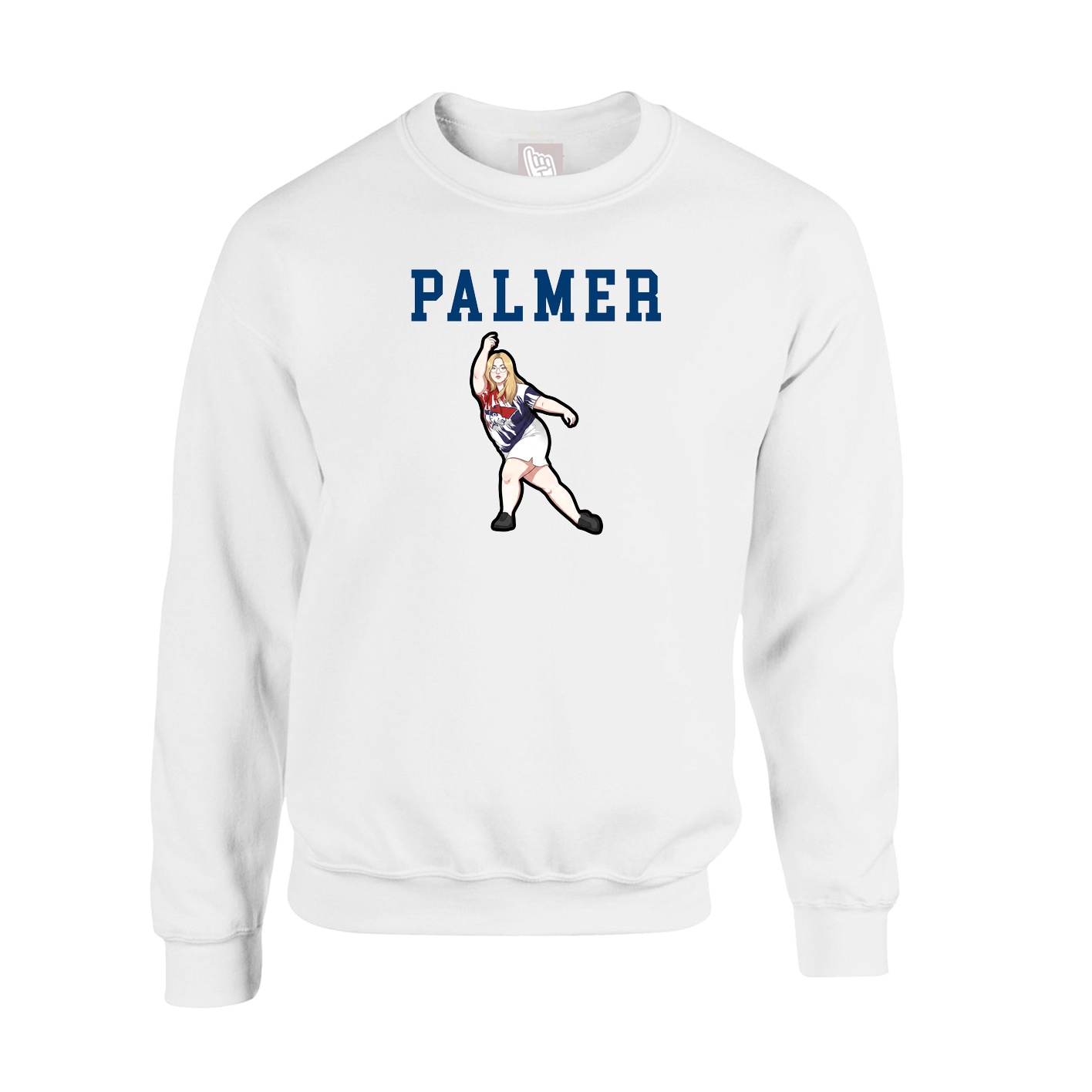 Fleece Crew — Shirsey in White