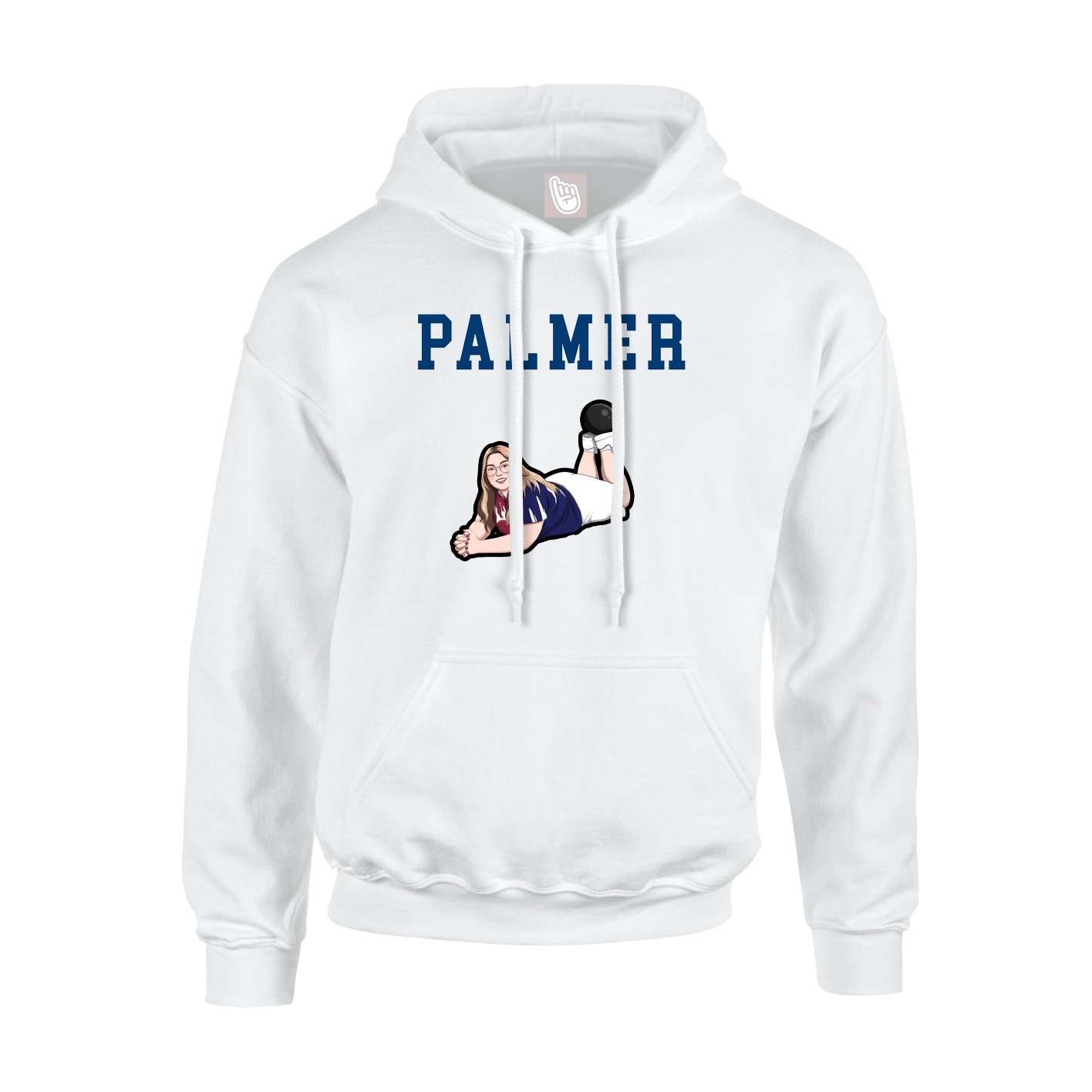 Youth Hoodie — Shirsey in White
