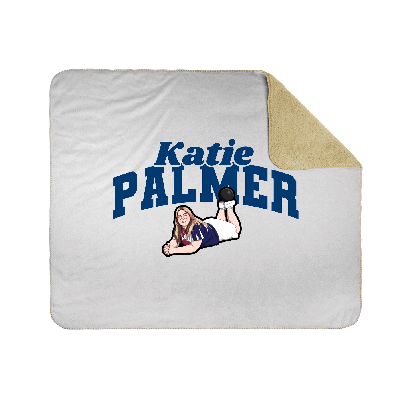Throw Blanket — Signature Arch in White