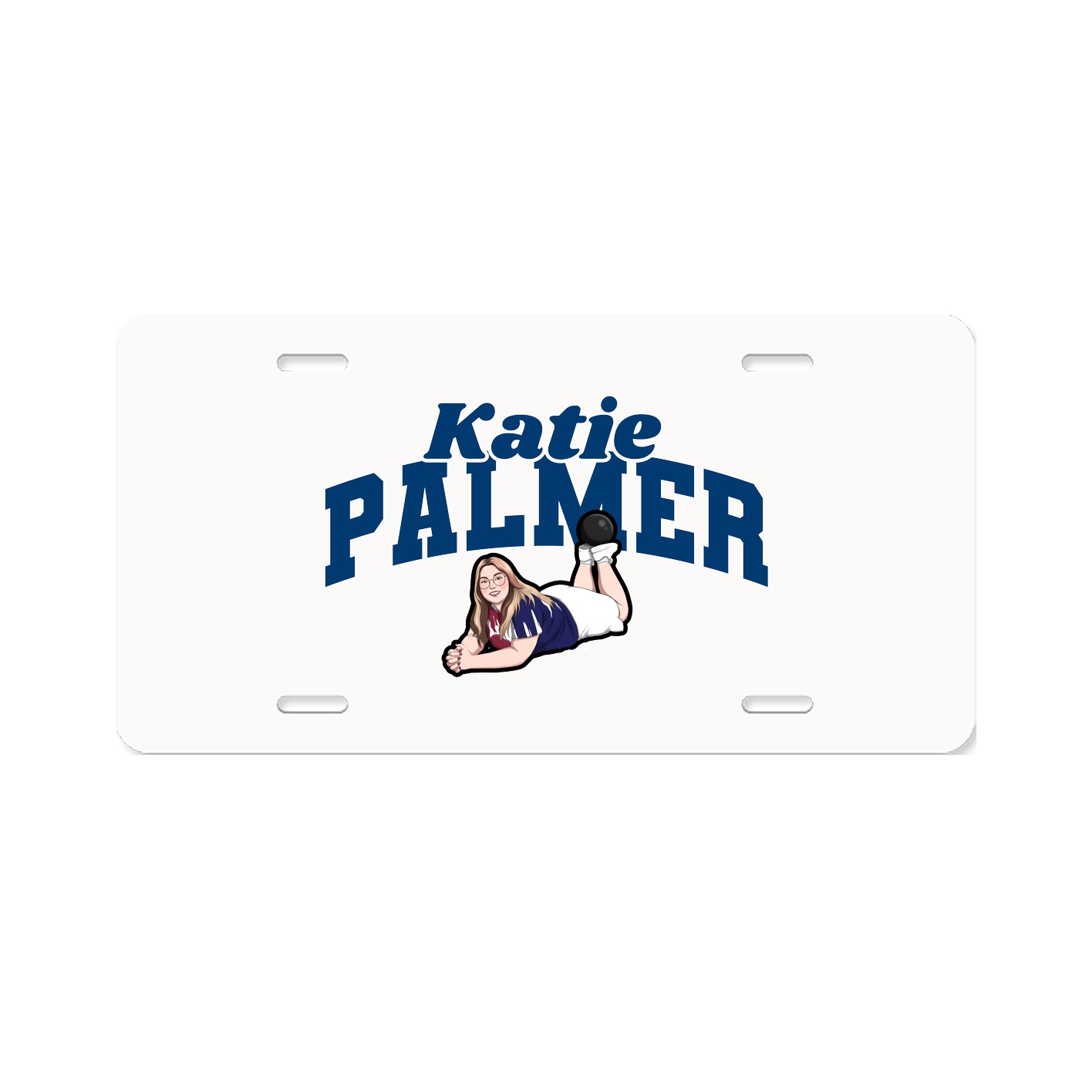 License Plate — Signature Arch in Classic