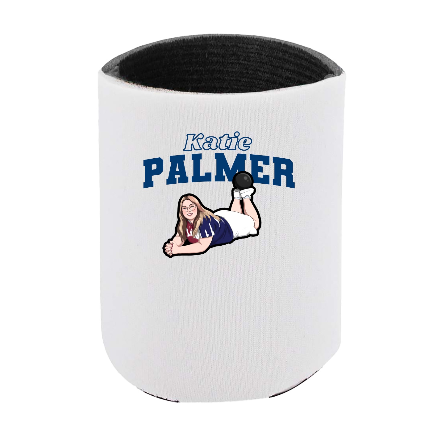 Can Holder — Name Arch in White