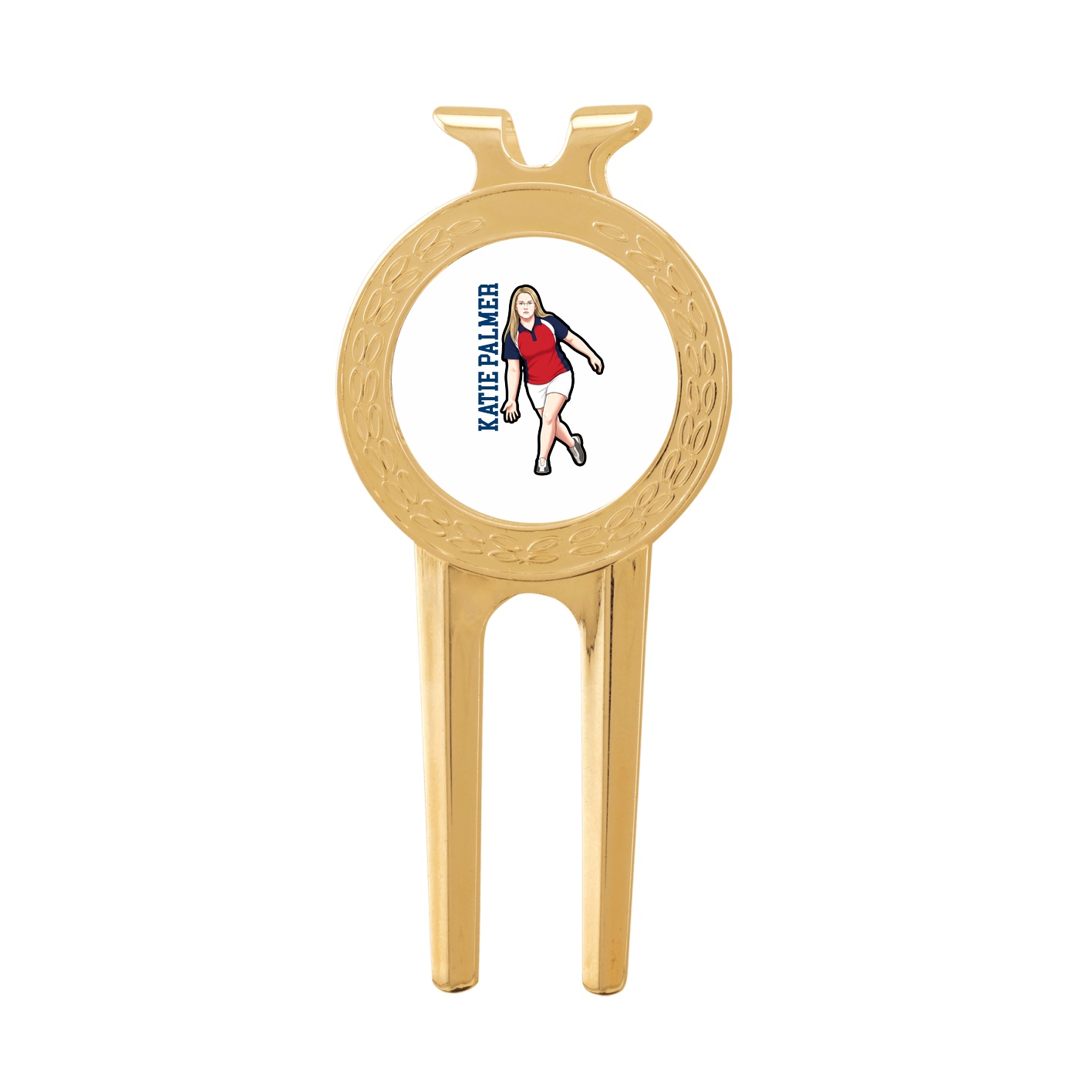 Divot Tool with Ball Marker — Name Vertical in Classic