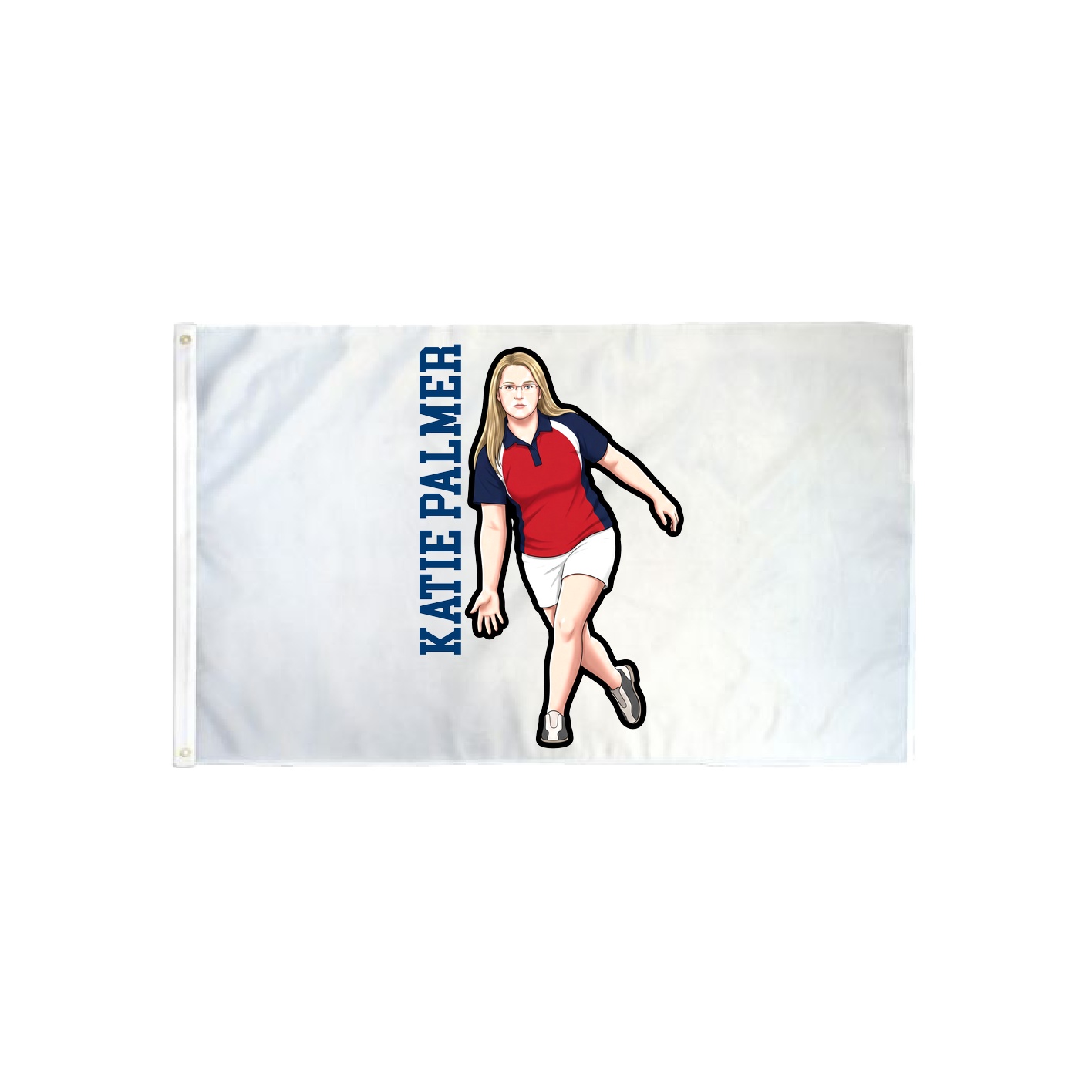 3x5 Flag — Name Vertical in Classic