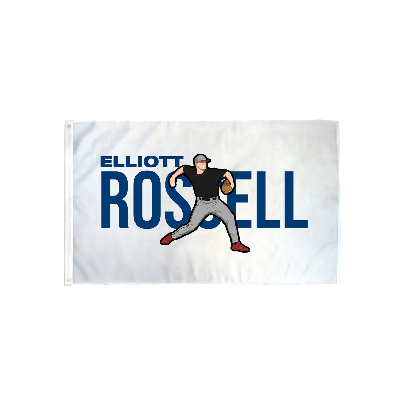 3x5 Flag — Player Name in Classic