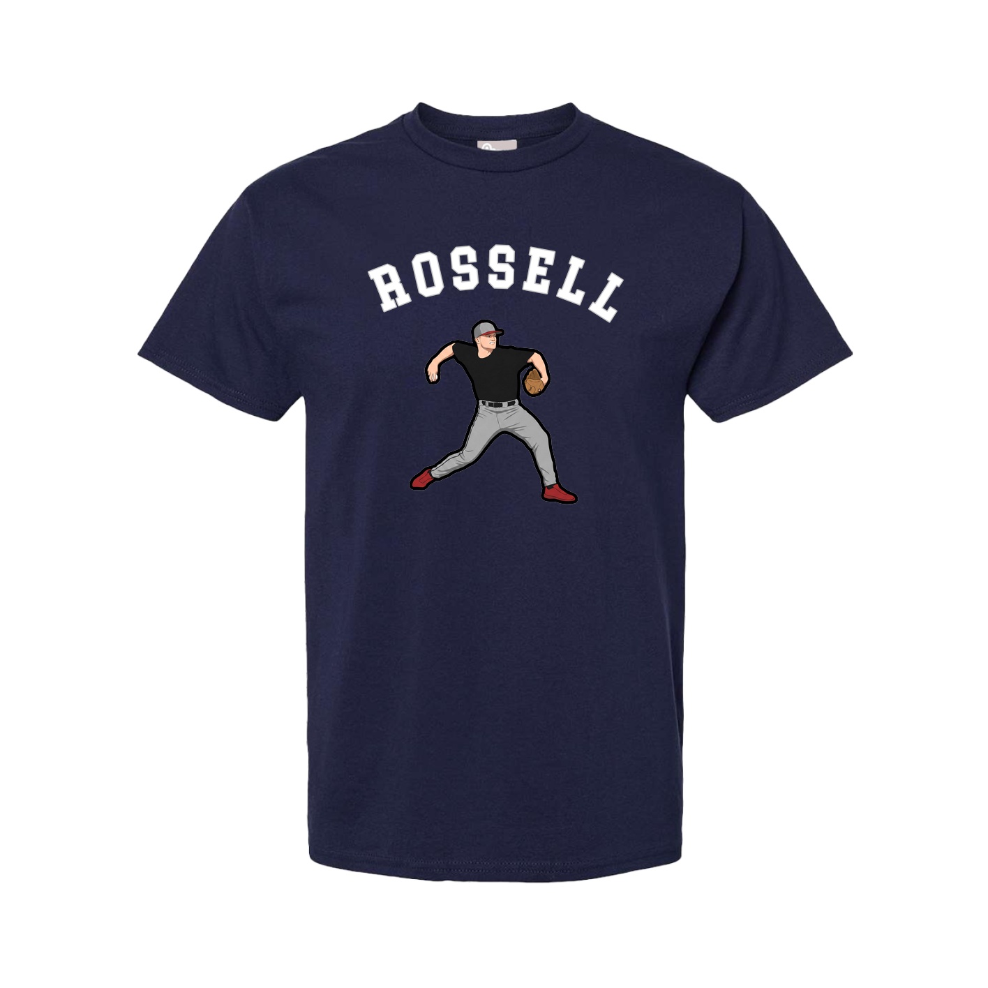 Youth Tee — Shirsey Arch in Navy