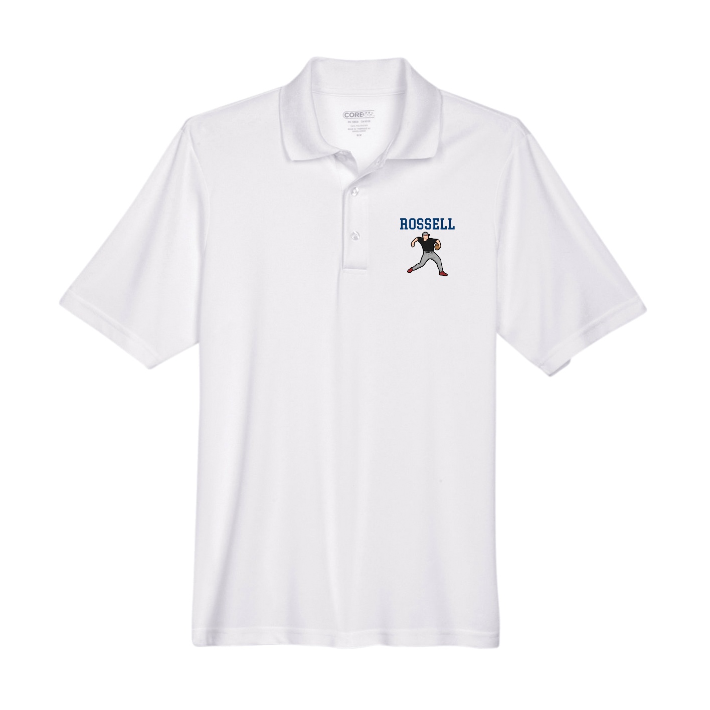 Performance Polo — Shirsey in White