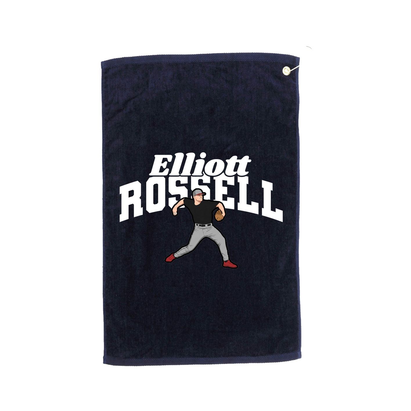 Golf Towel — Signature Arch in Navy
