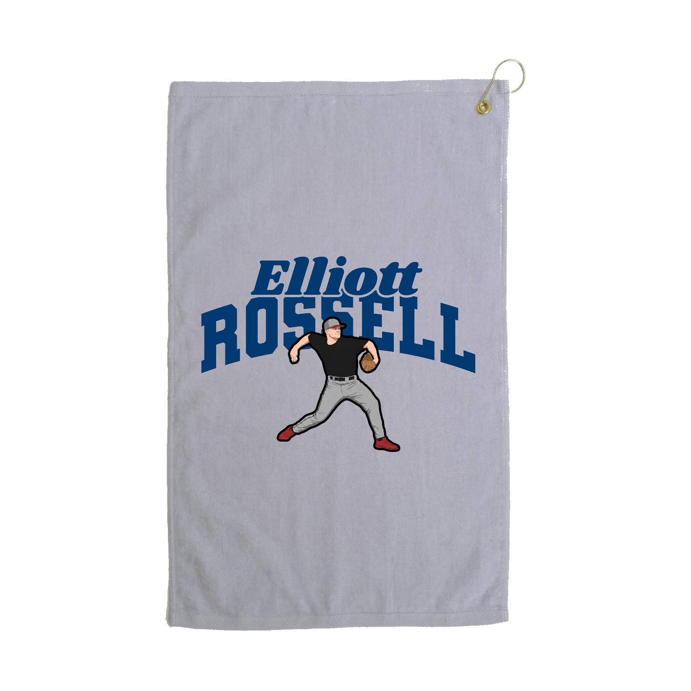 Golf Towel — Signature Arch in Grey