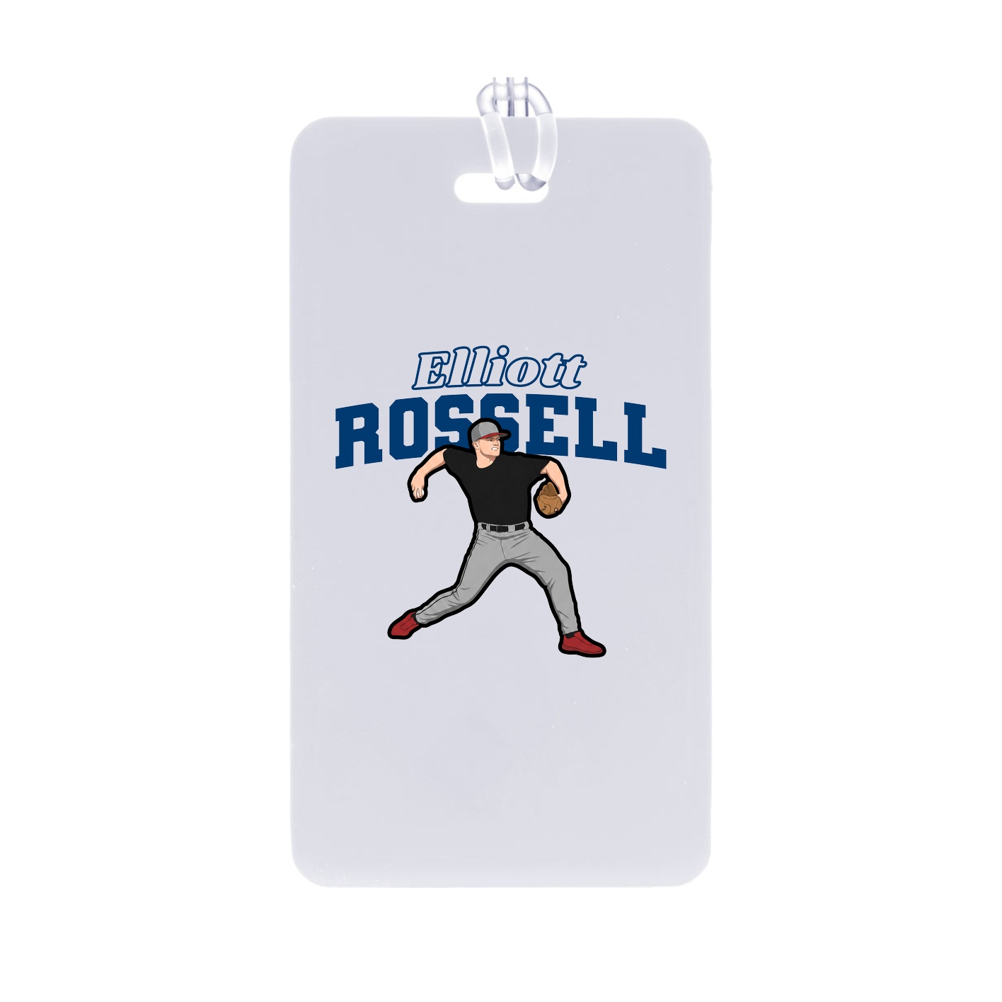Bag Tag — Name Arch in Classic