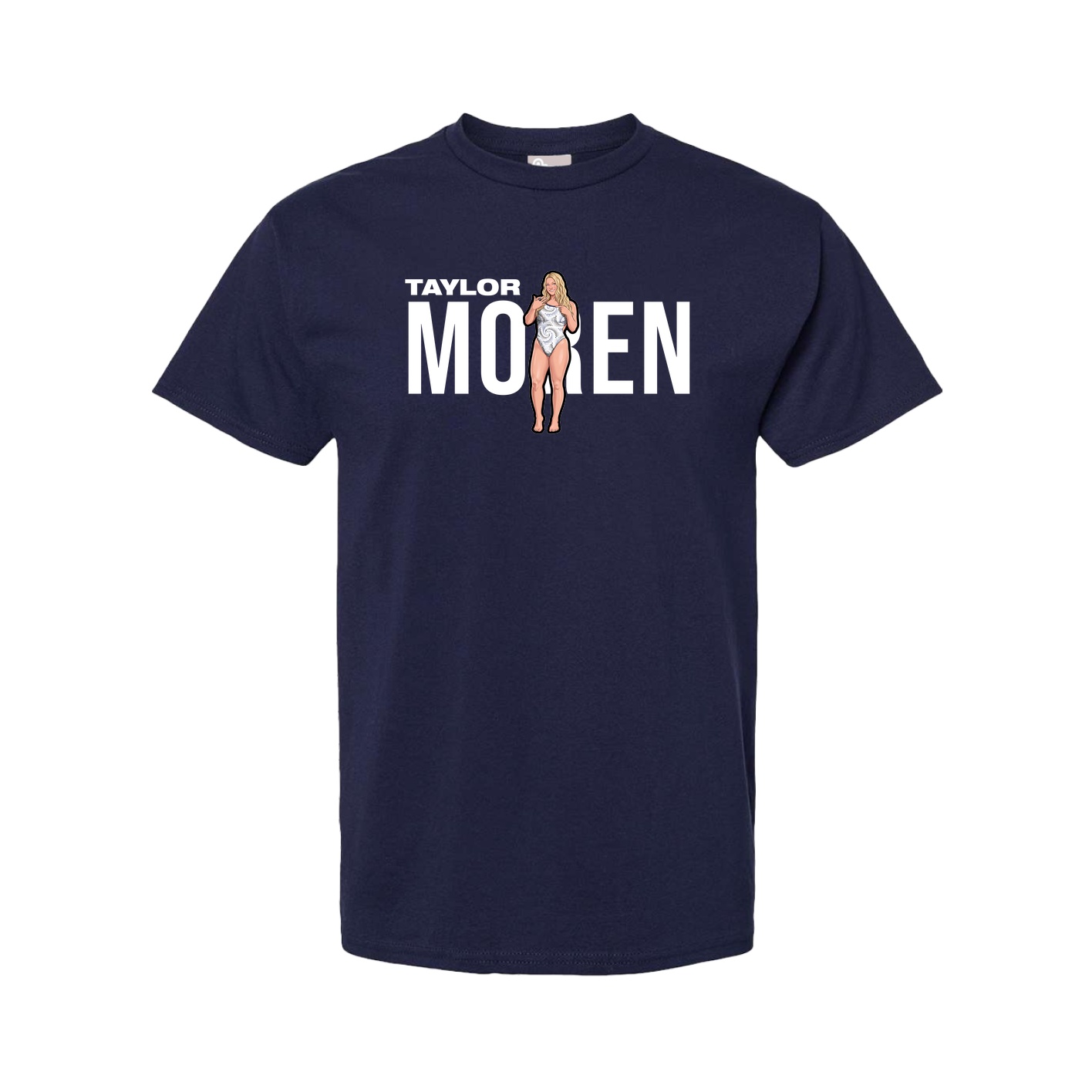 Youth Tee — Player Name in Navy