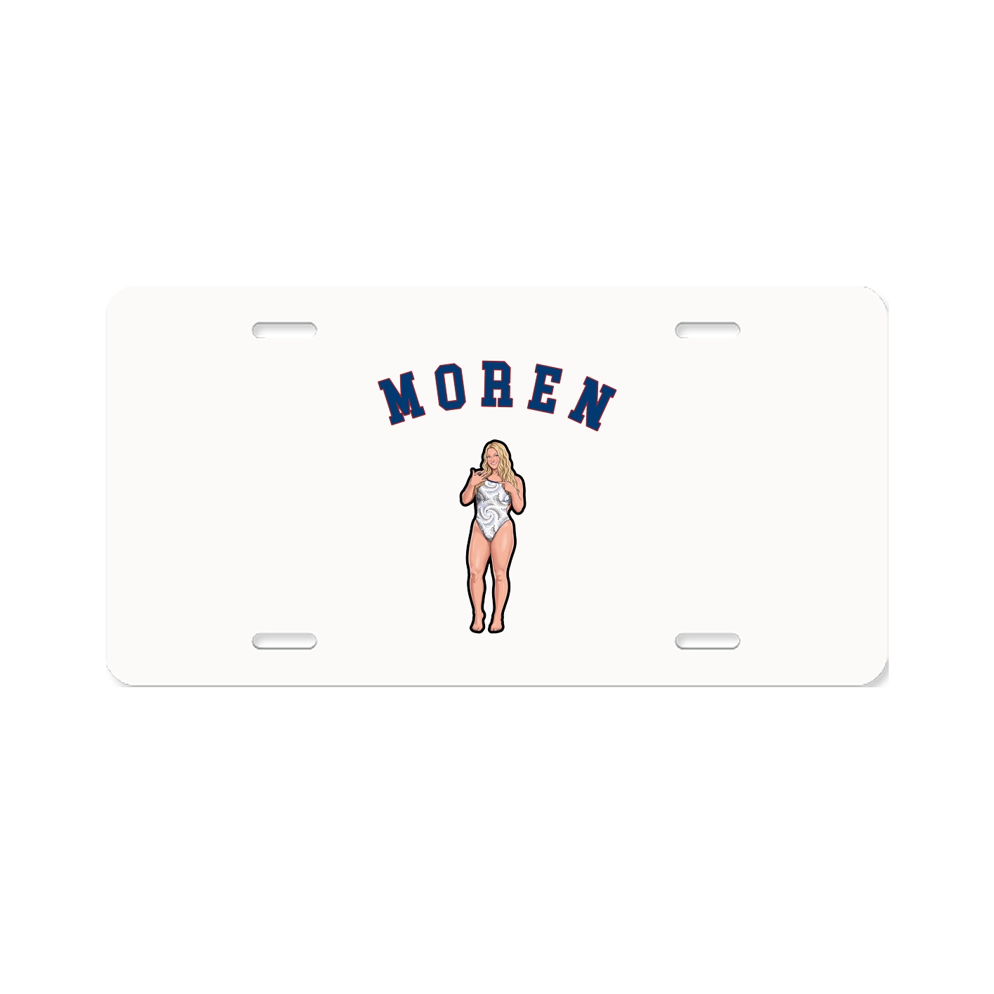 License Plate — Shirsey Arch in Classic