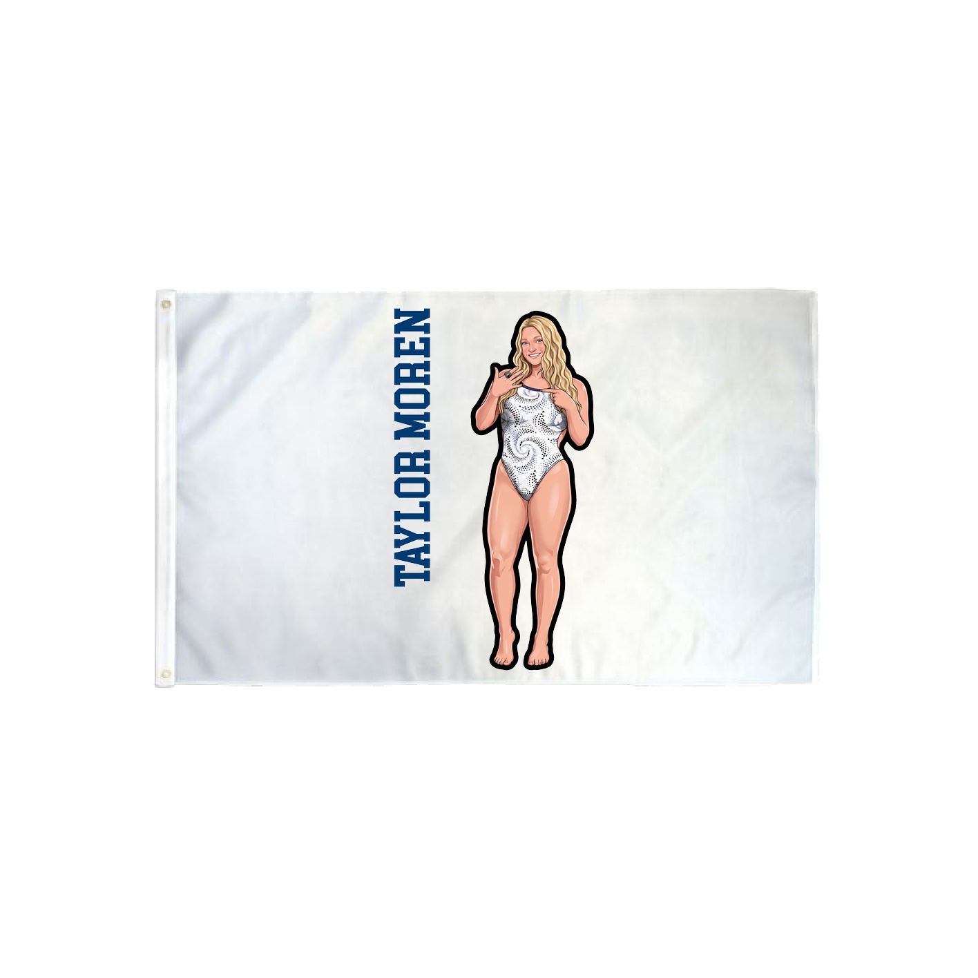 3x5 Flag — Name Vertical in Classic