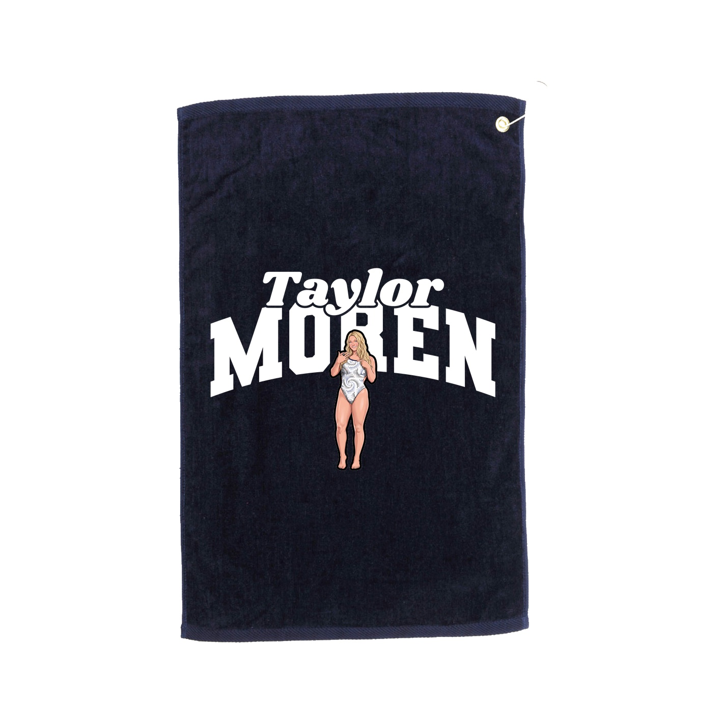 Golf Towel — Signature Arch in Navy