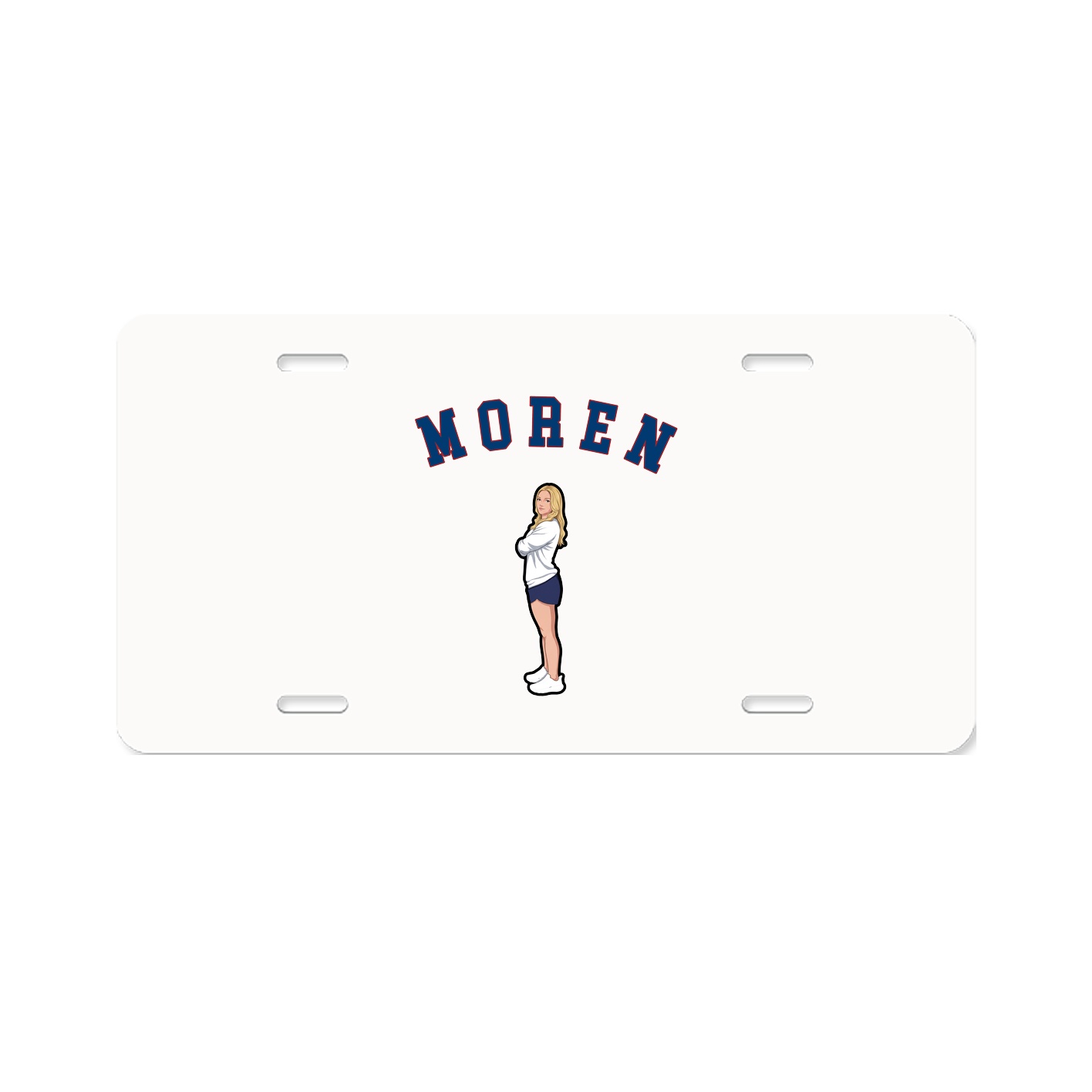 License Plate — Shirsey Arch in Classic