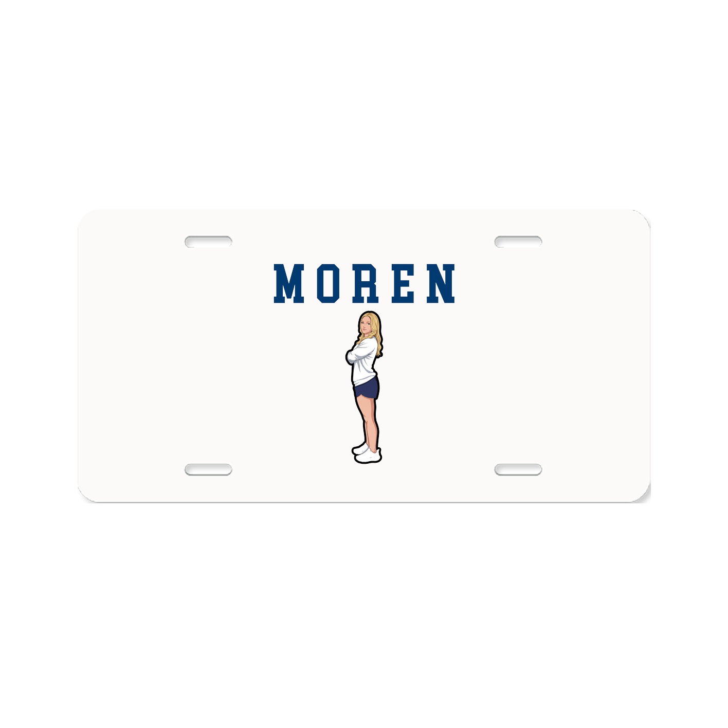 License Plate — Shirsey in Classic