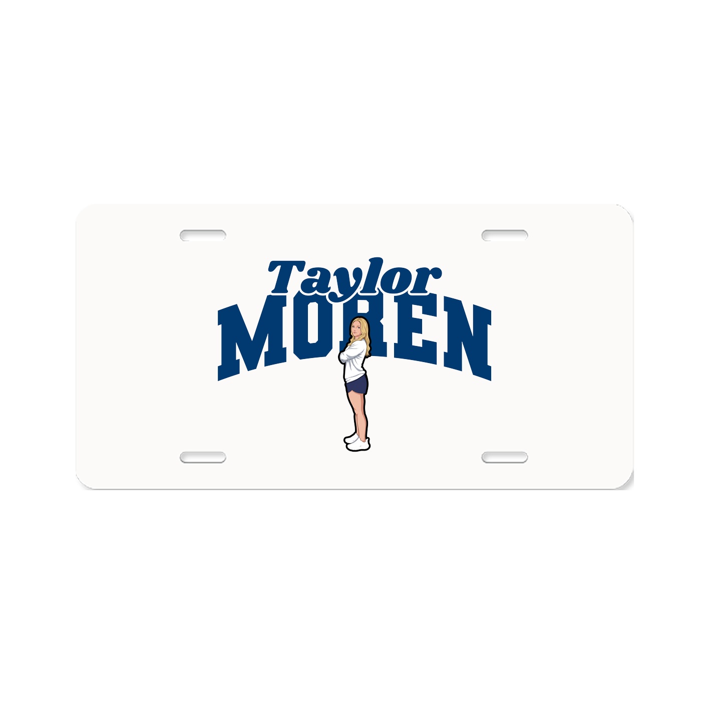 License Plate — Signature Arch in Classic