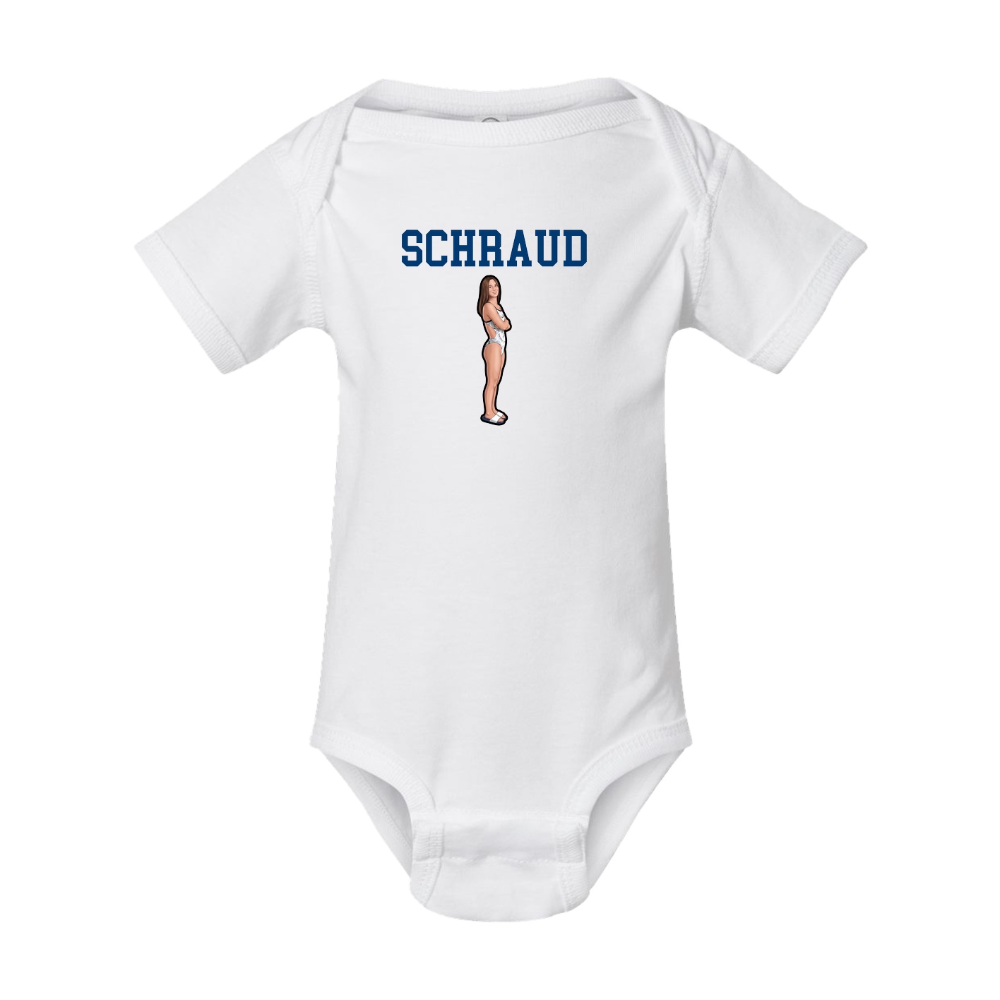 Baby Onesie — Shirsey in White