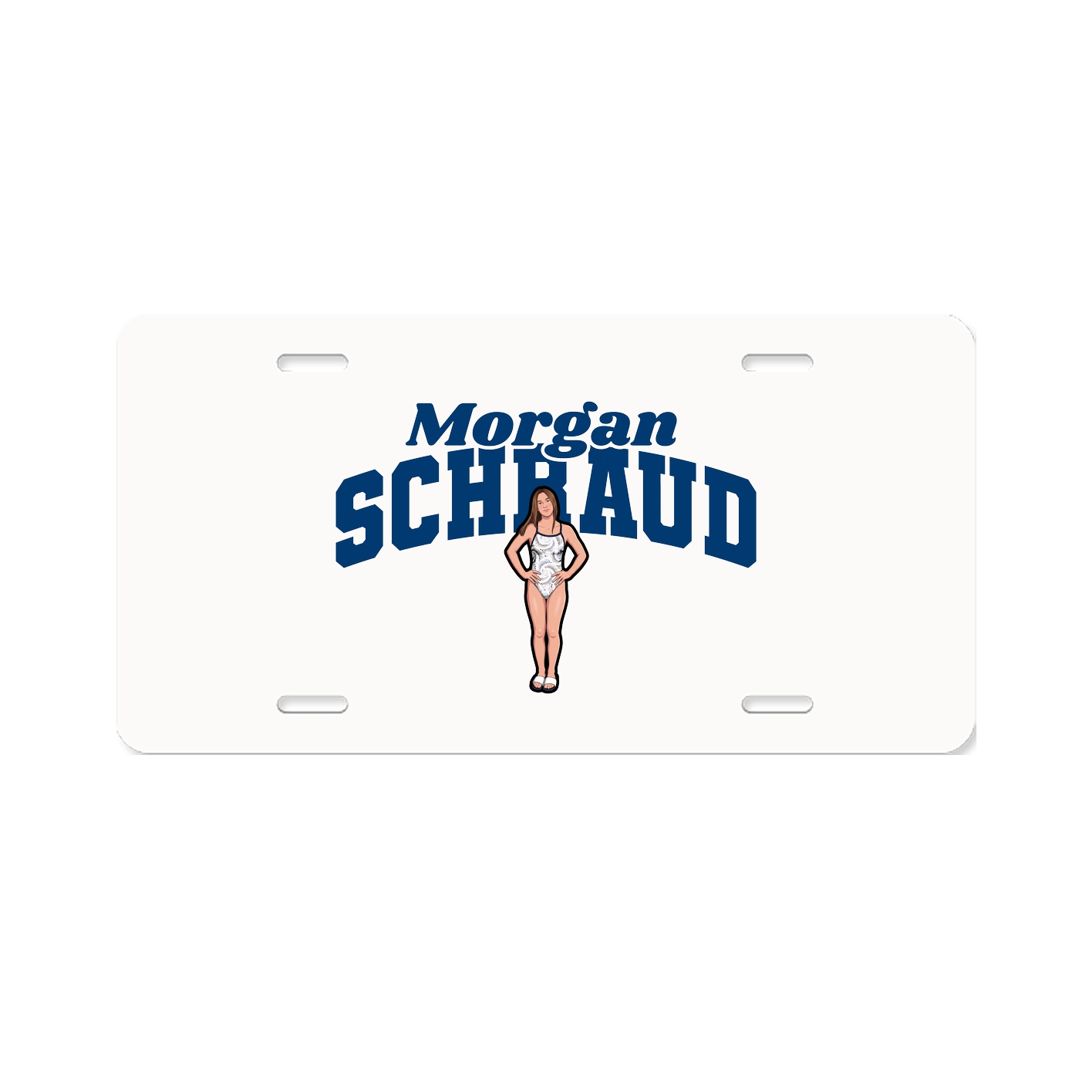 License Plate — Signature Arch in Classic