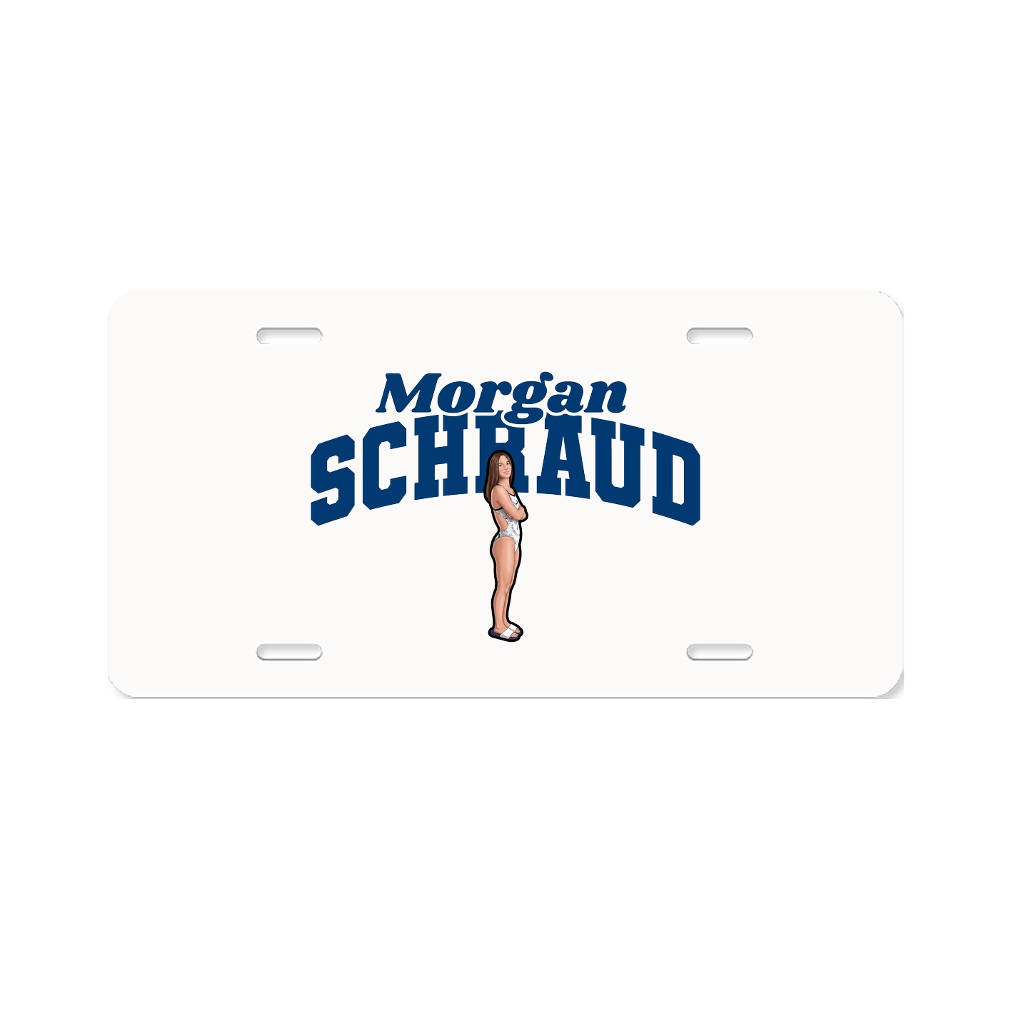 License Plate — Signature Arch in Classic