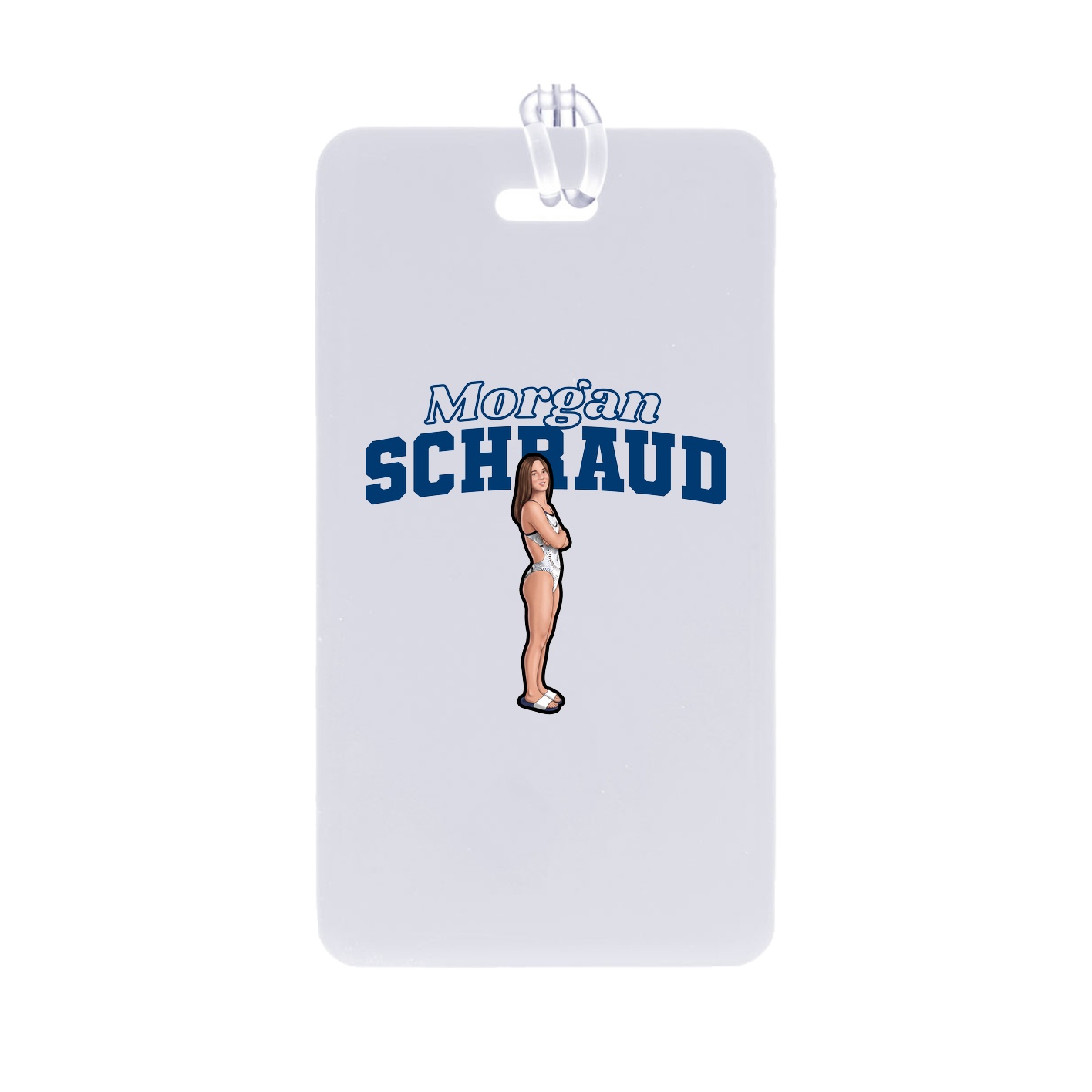Bag Tag — Name Arch in Classic