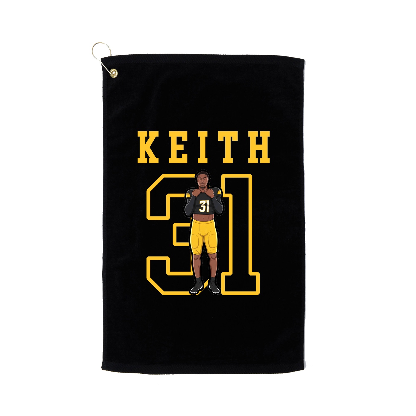 Golf Towel — Shirsey in Black