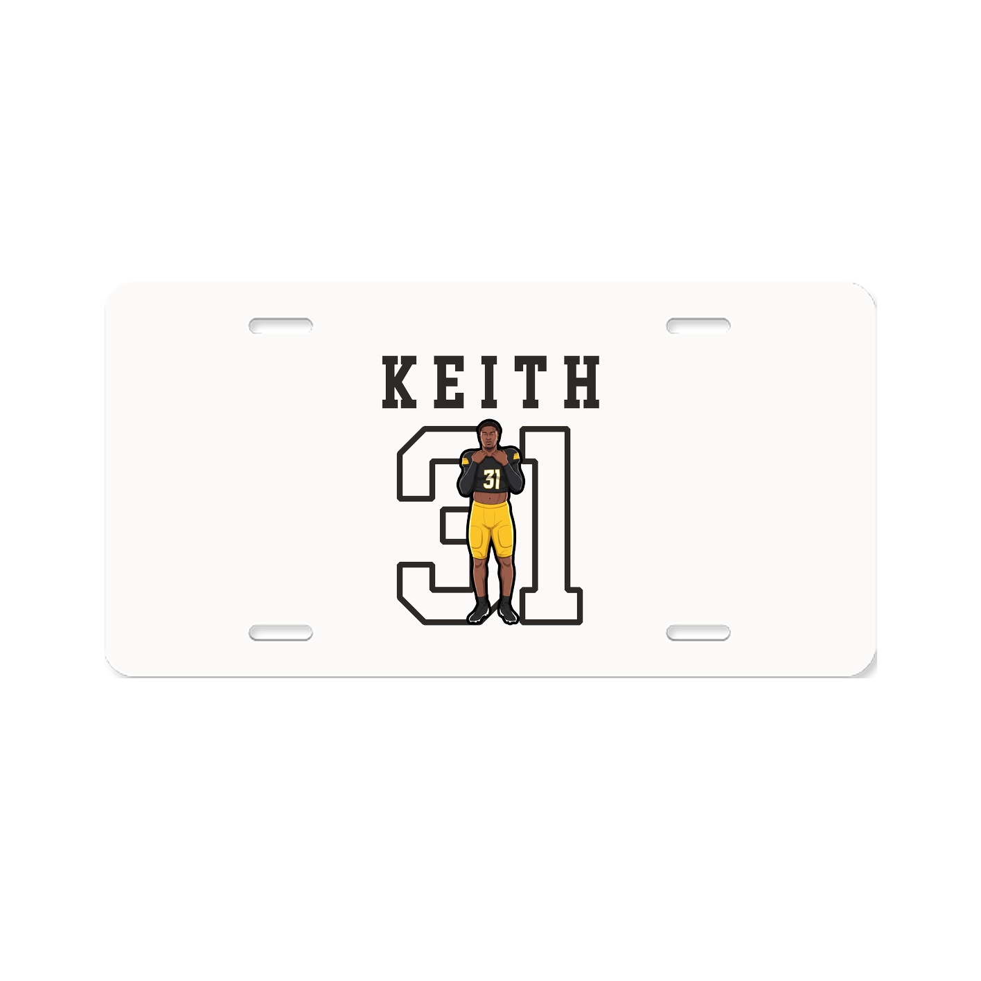 License Plate — Shirsey in Classic