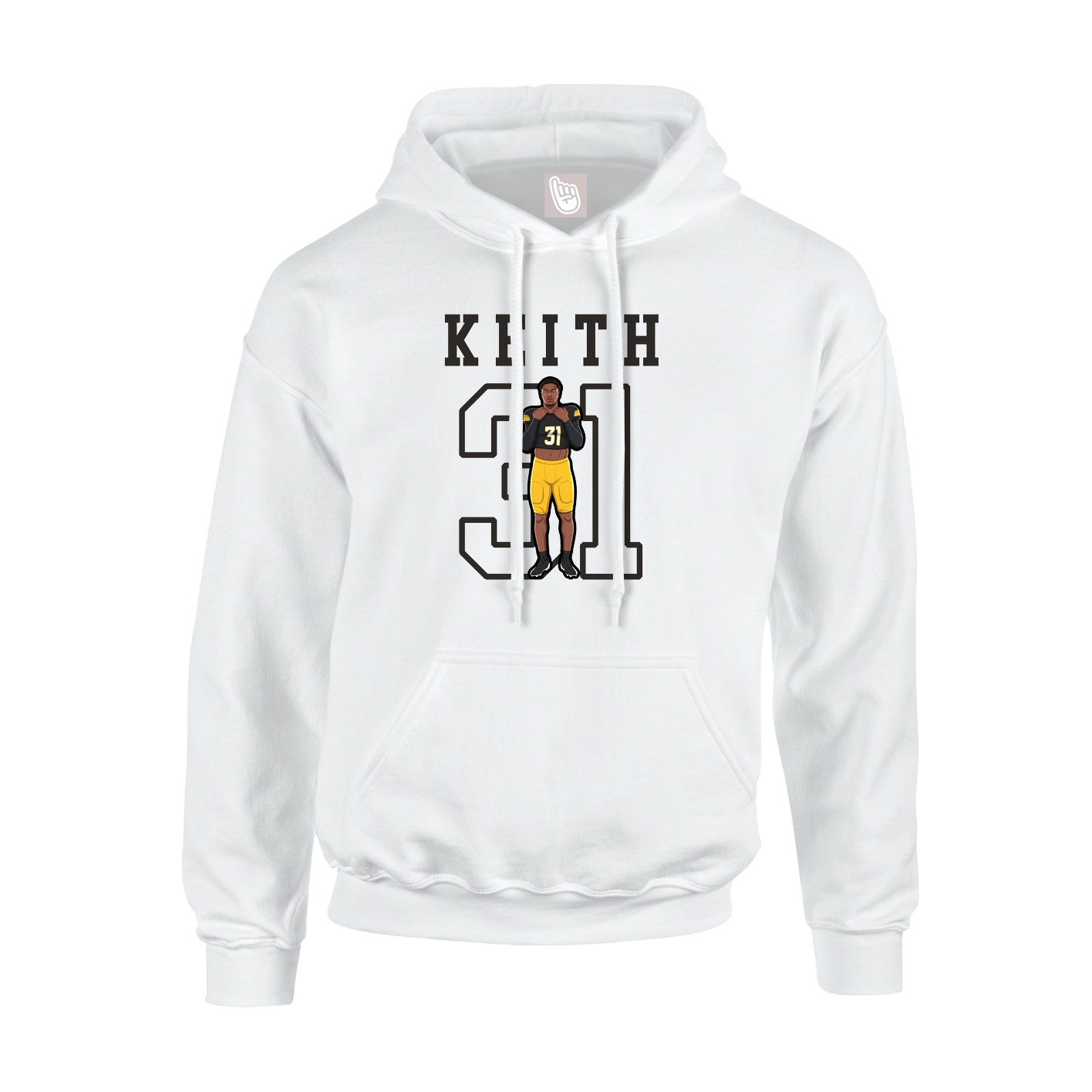 Youth Hoodie — Shirsey in White