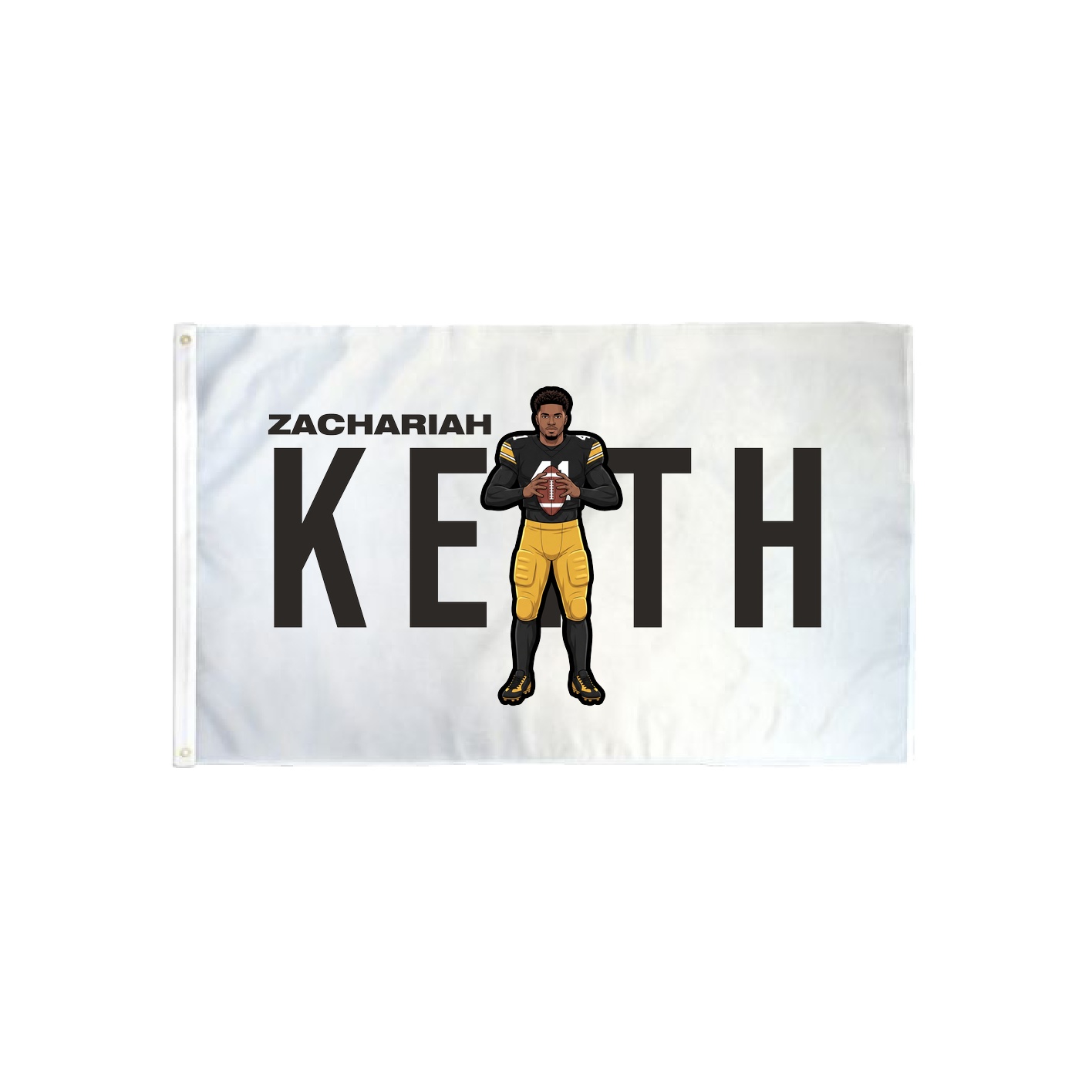 3x5 Flag — Player Name in Classic