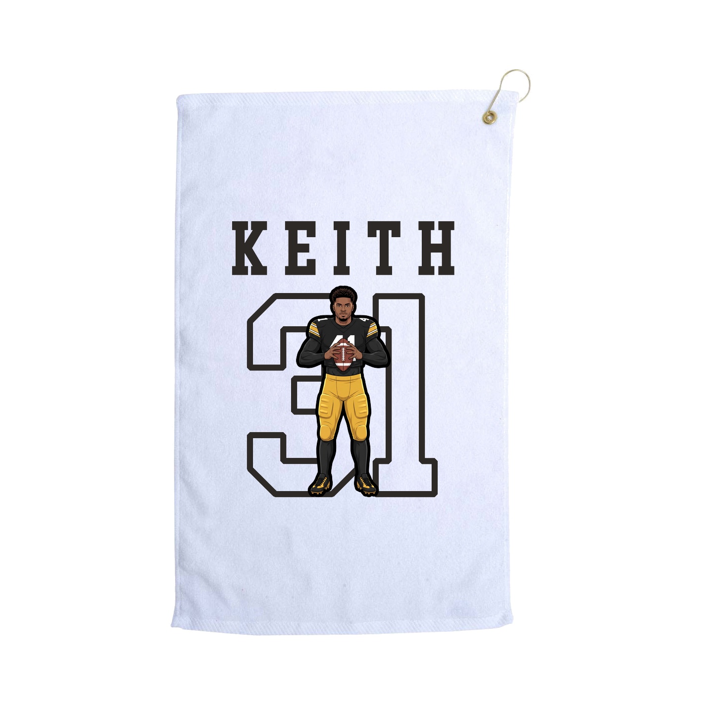Golf Towel — Shirsey in White