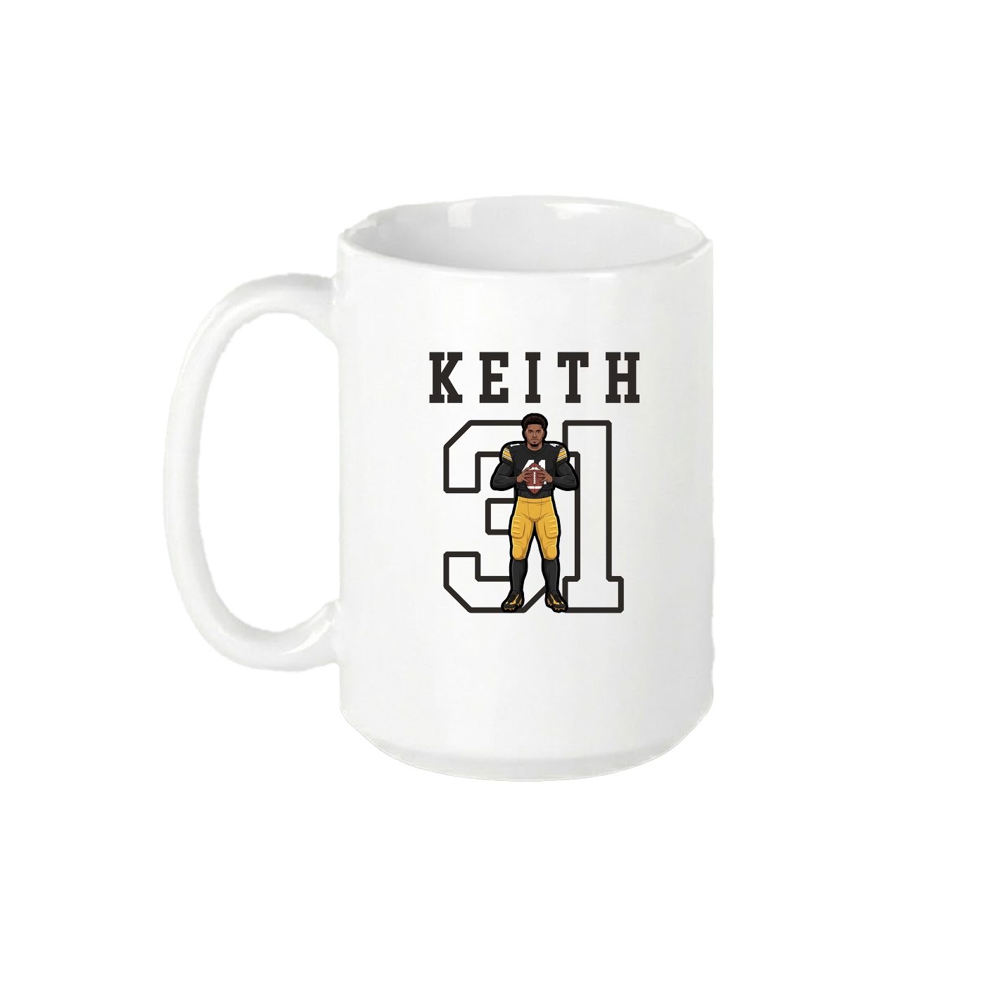 15oz Coffee Mug — Shirsey in White
