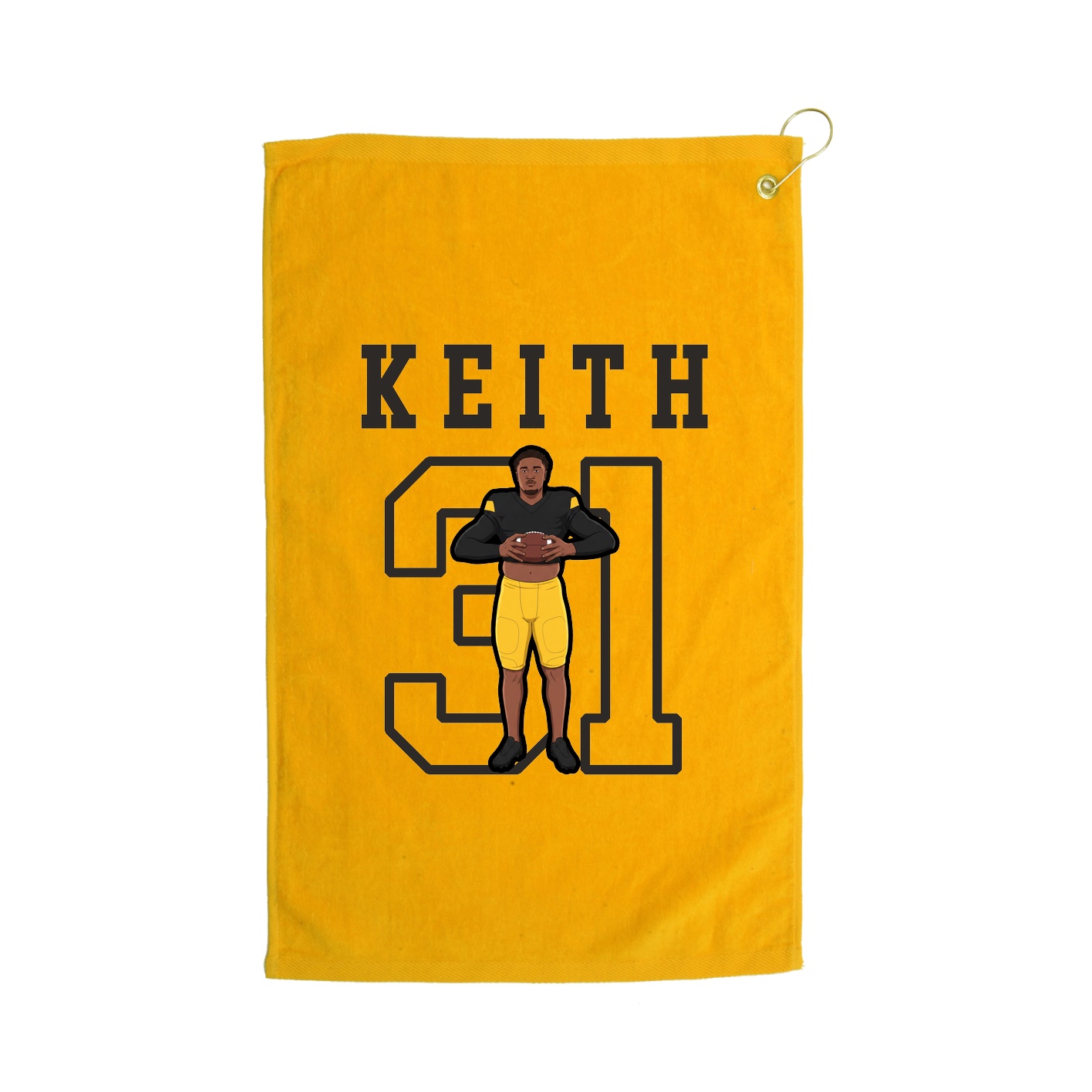 Golf Towel — Shirsey in Gold