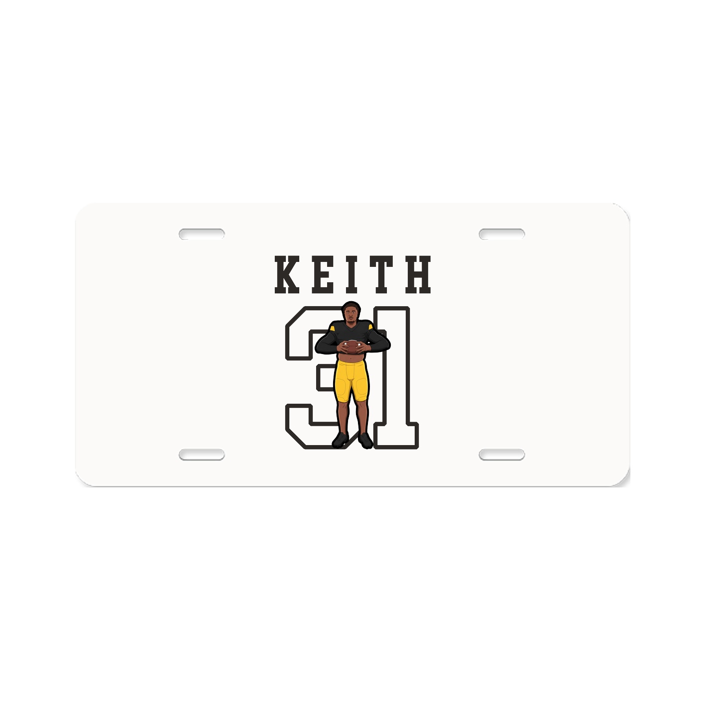License Plate — Shirsey in Classic
