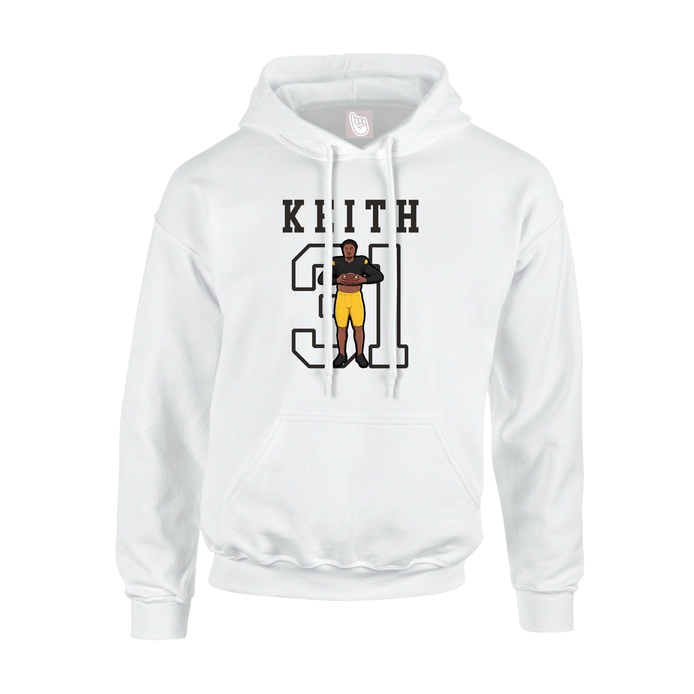 Hoodie — Shirsey in White