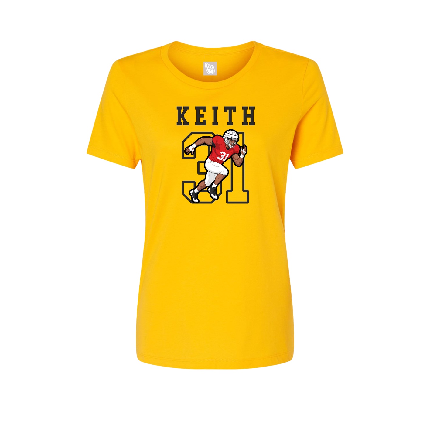 Womens Tee — Shirsey in Gold