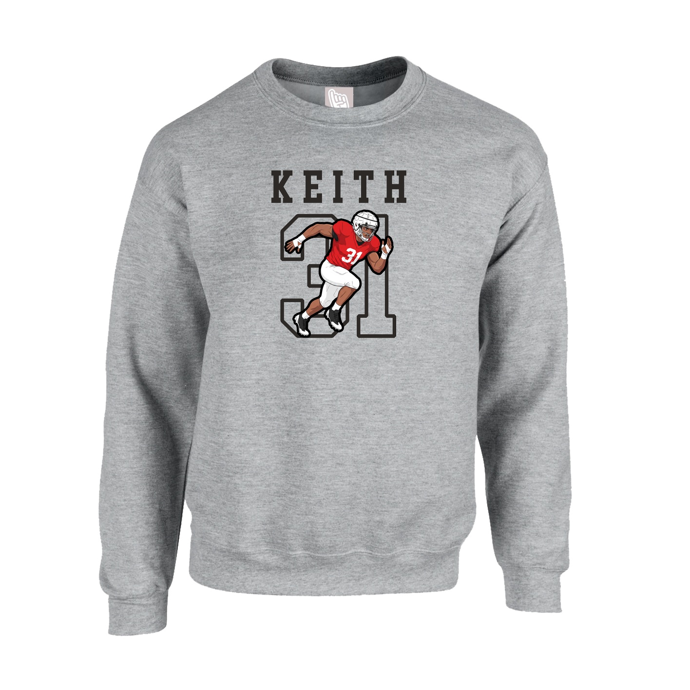 Fleece Crew — Shirsey in Grey