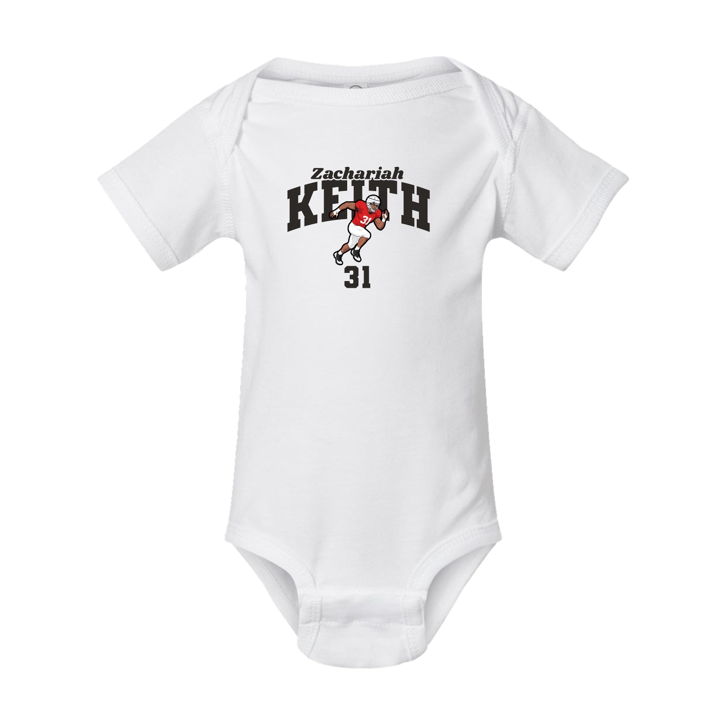 Baby Onesie — Signature Arch in White