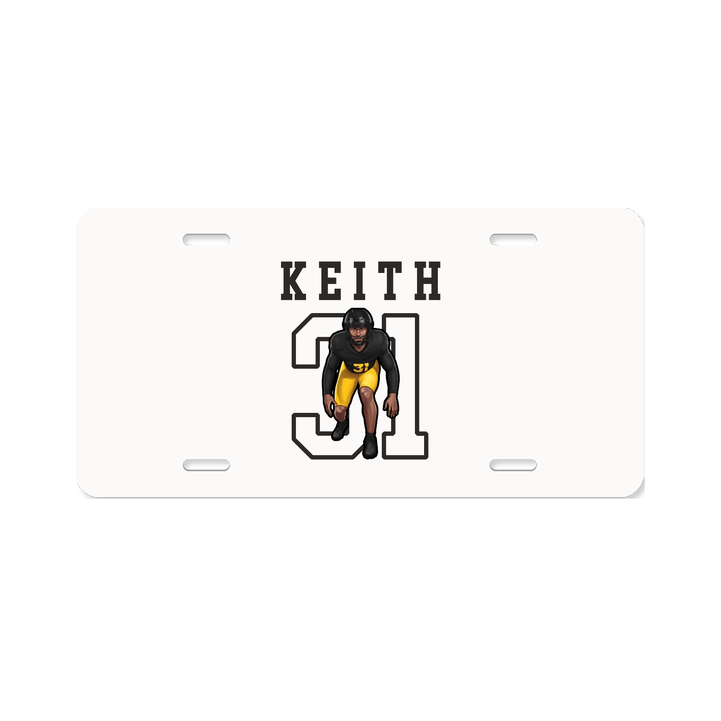 License Plate — Shirsey in Classic