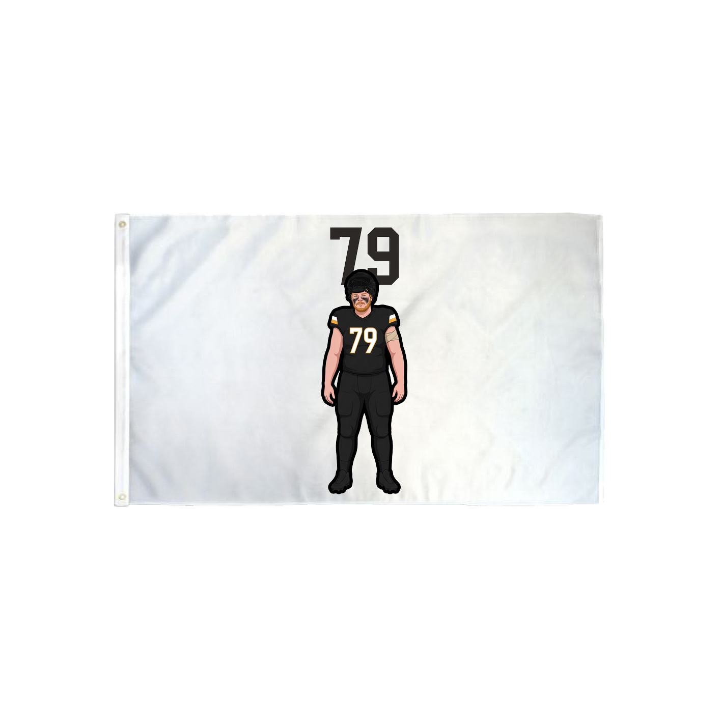3x5 Flag — Number Top in Classic
