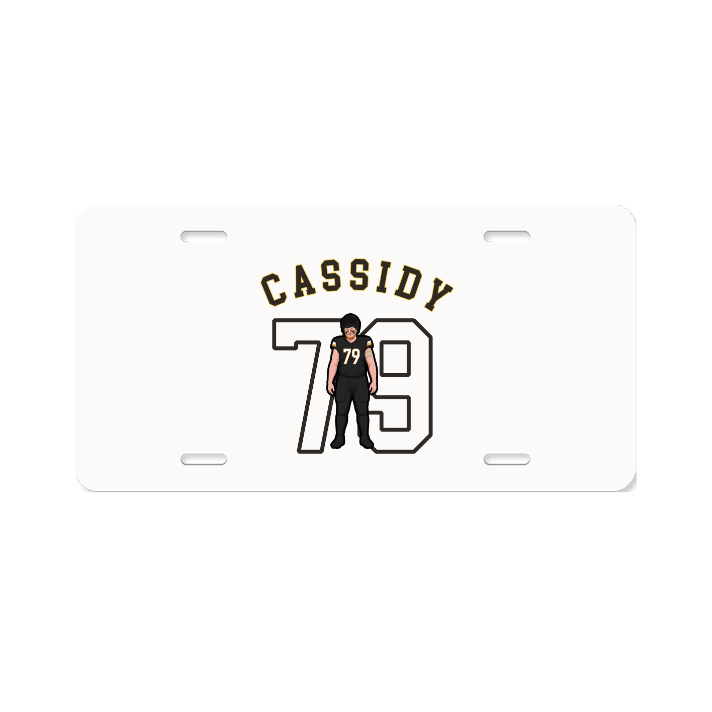 License Plate — Shirsey Arch in Classic
