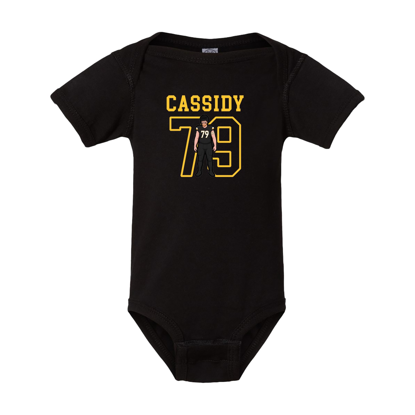 Baby Onesie — Shirsey in Black